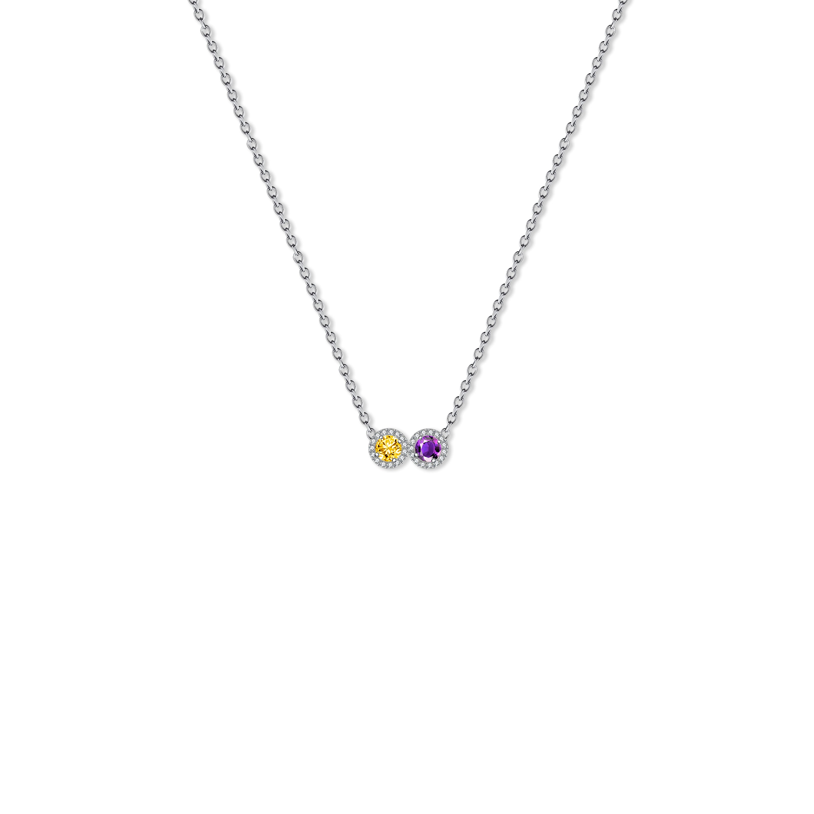 Sparkling Birthstone Necklace