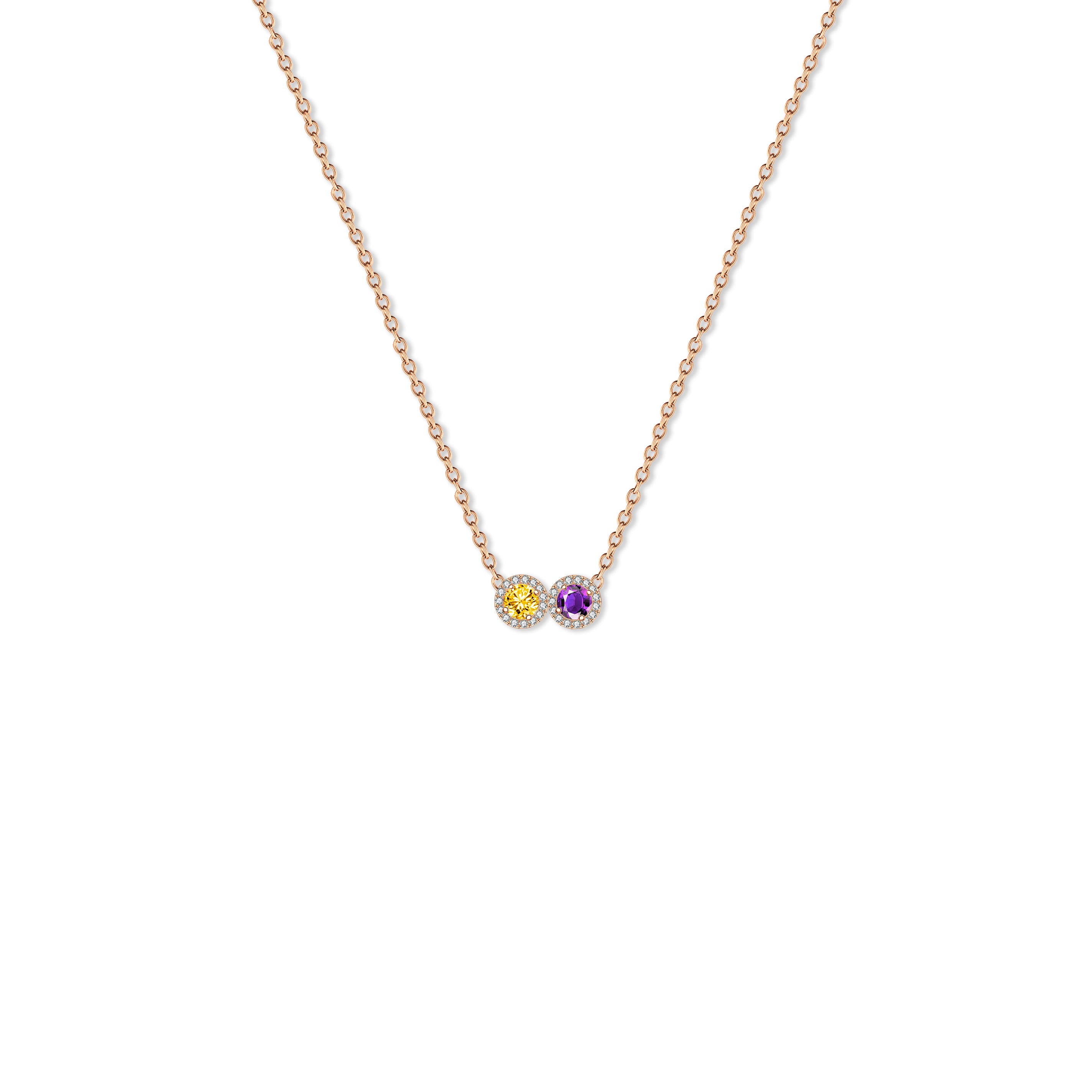 Sparkling Birthstone Necklace