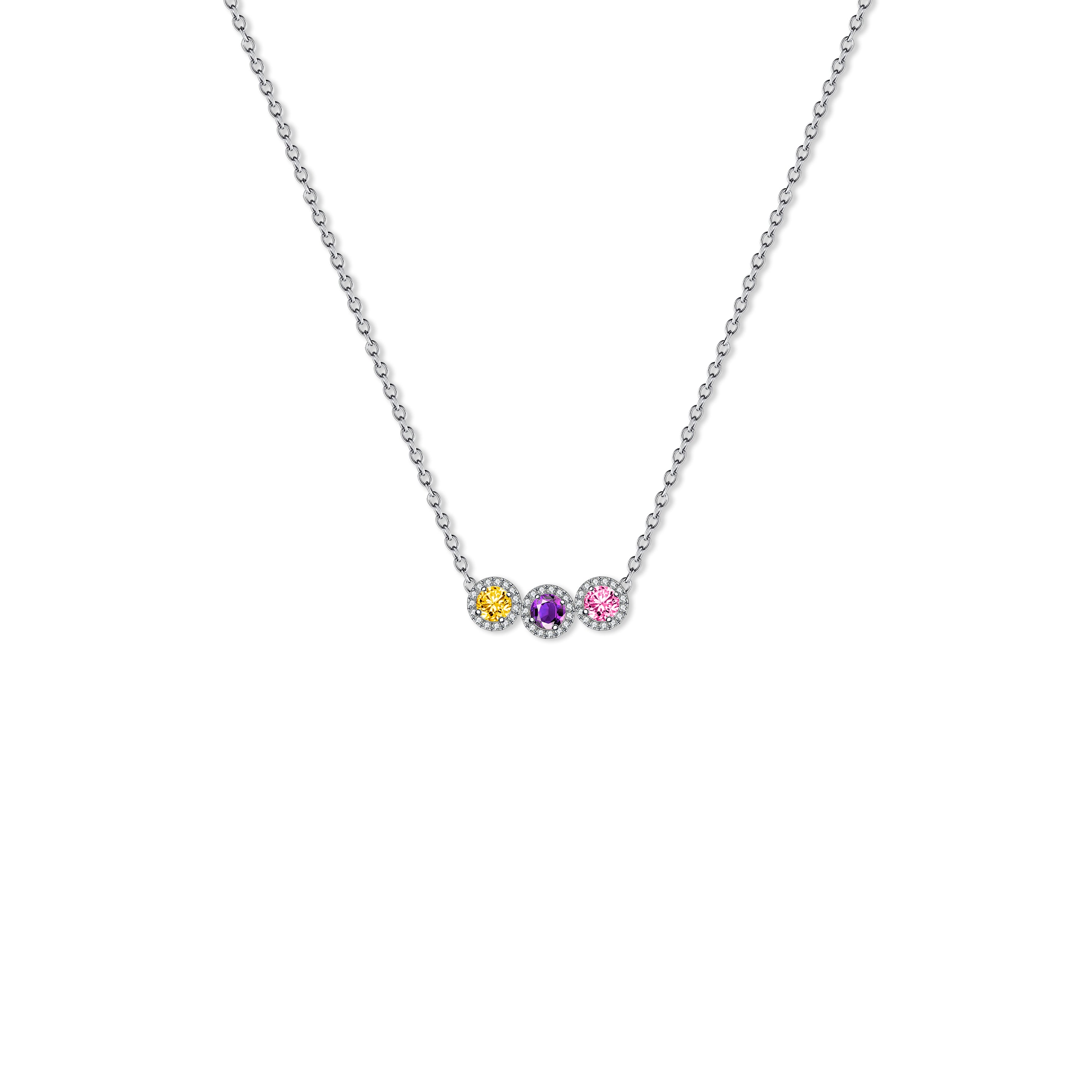 Sparkling Birthstone Necklace