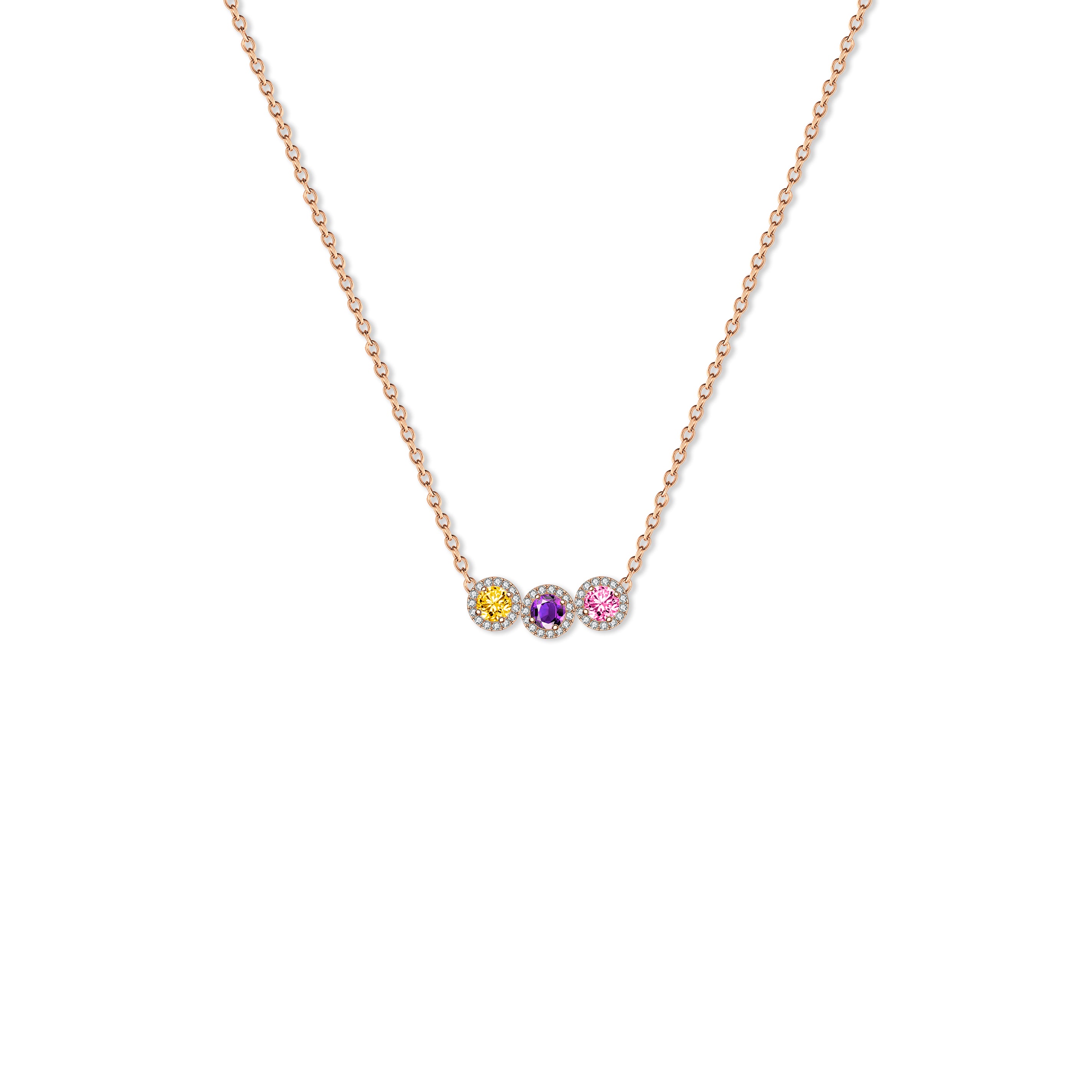 Sparkling Birthstone Necklace