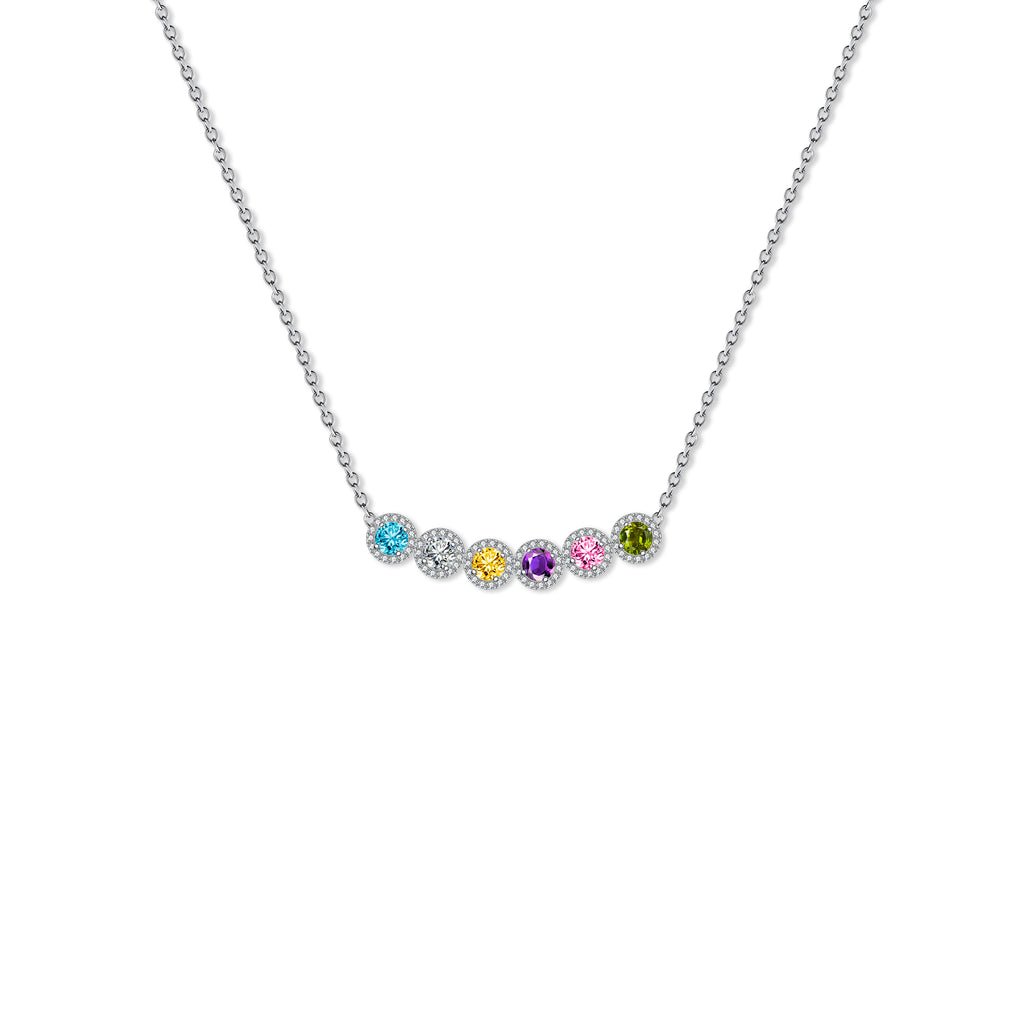 Sparkling Birthstone Necklace