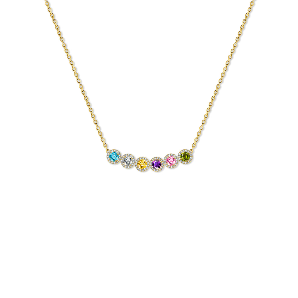 Sparkling Birthstone Necklace