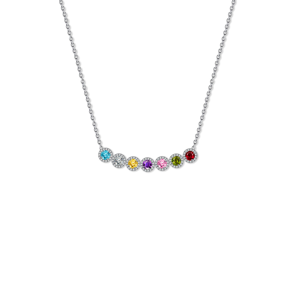 Sparkling Birthstone Necklace
