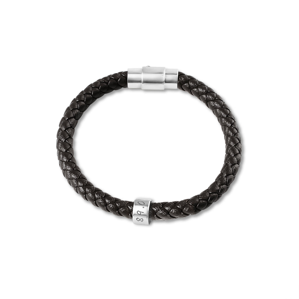 Custom Braided Rope Bead Bracelet