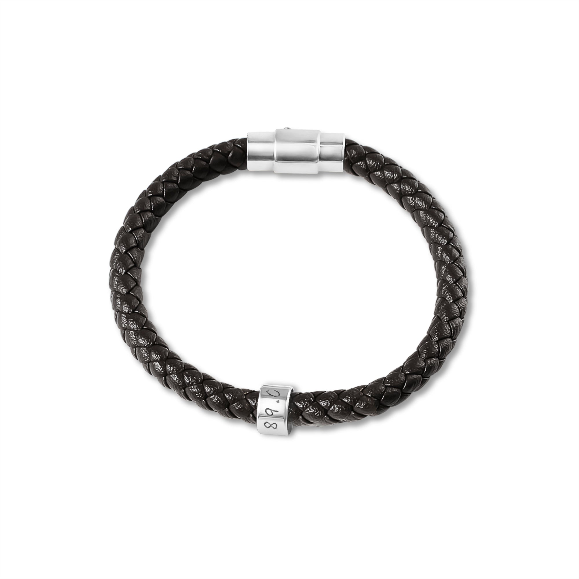 Custom Braided Rope Bead Bracelet