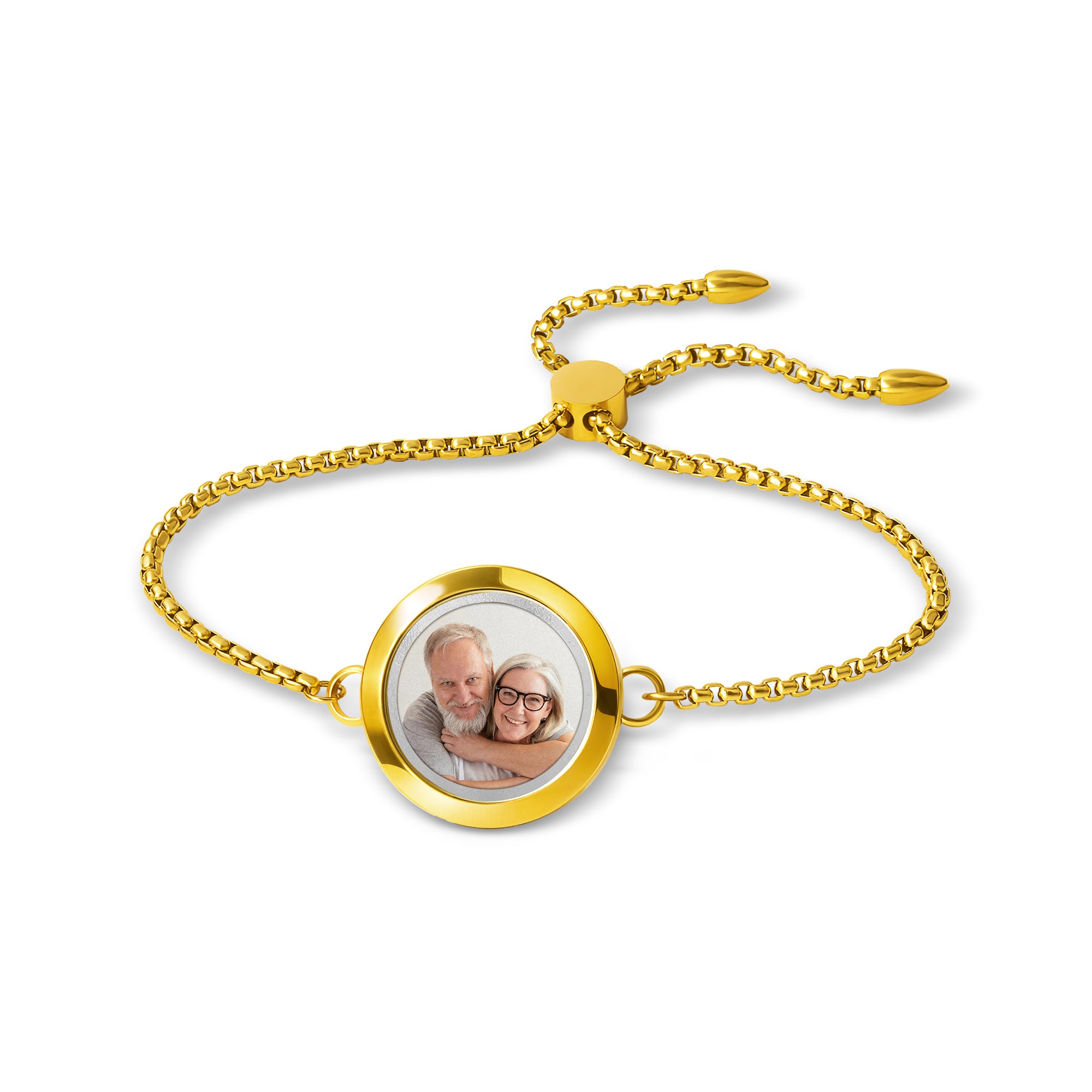 Photo Locket Pet Memorial Bracelet