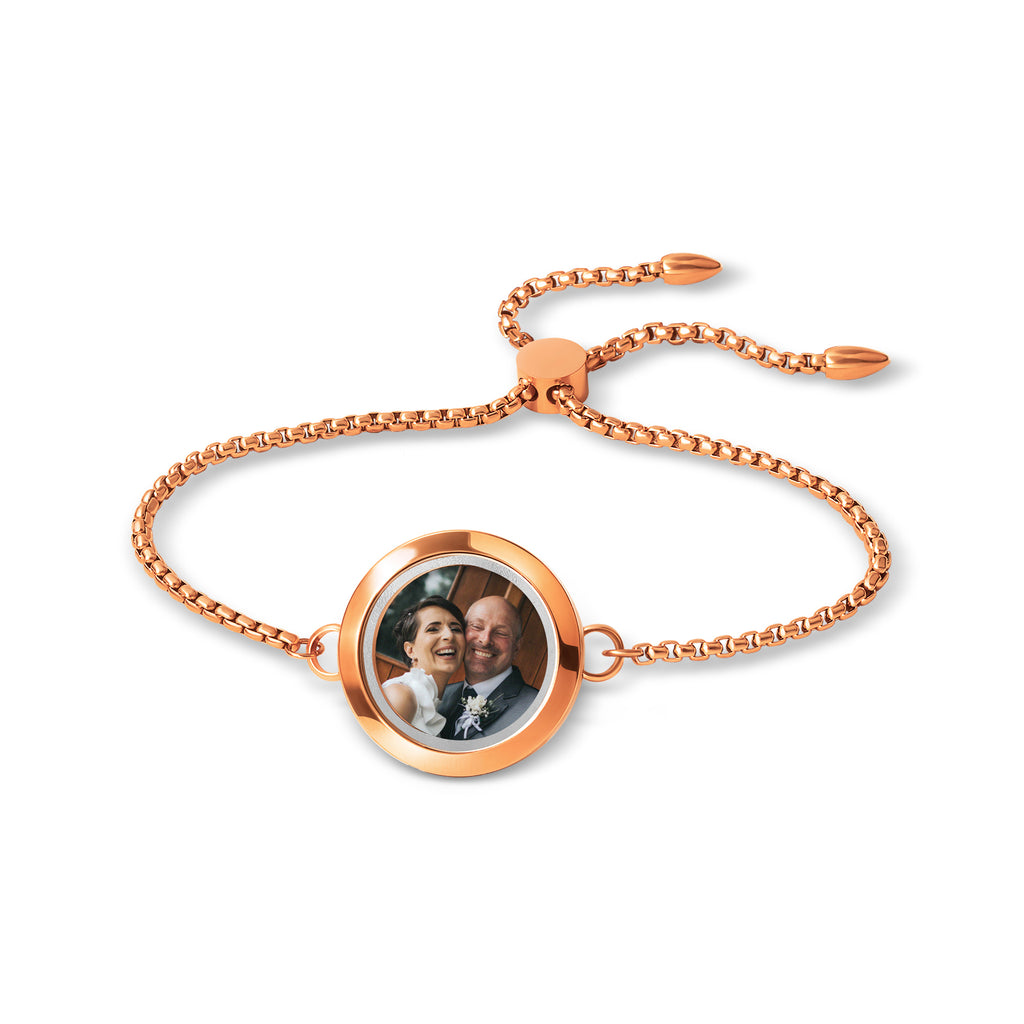 Photo Locket Pet Memorial Bracelet