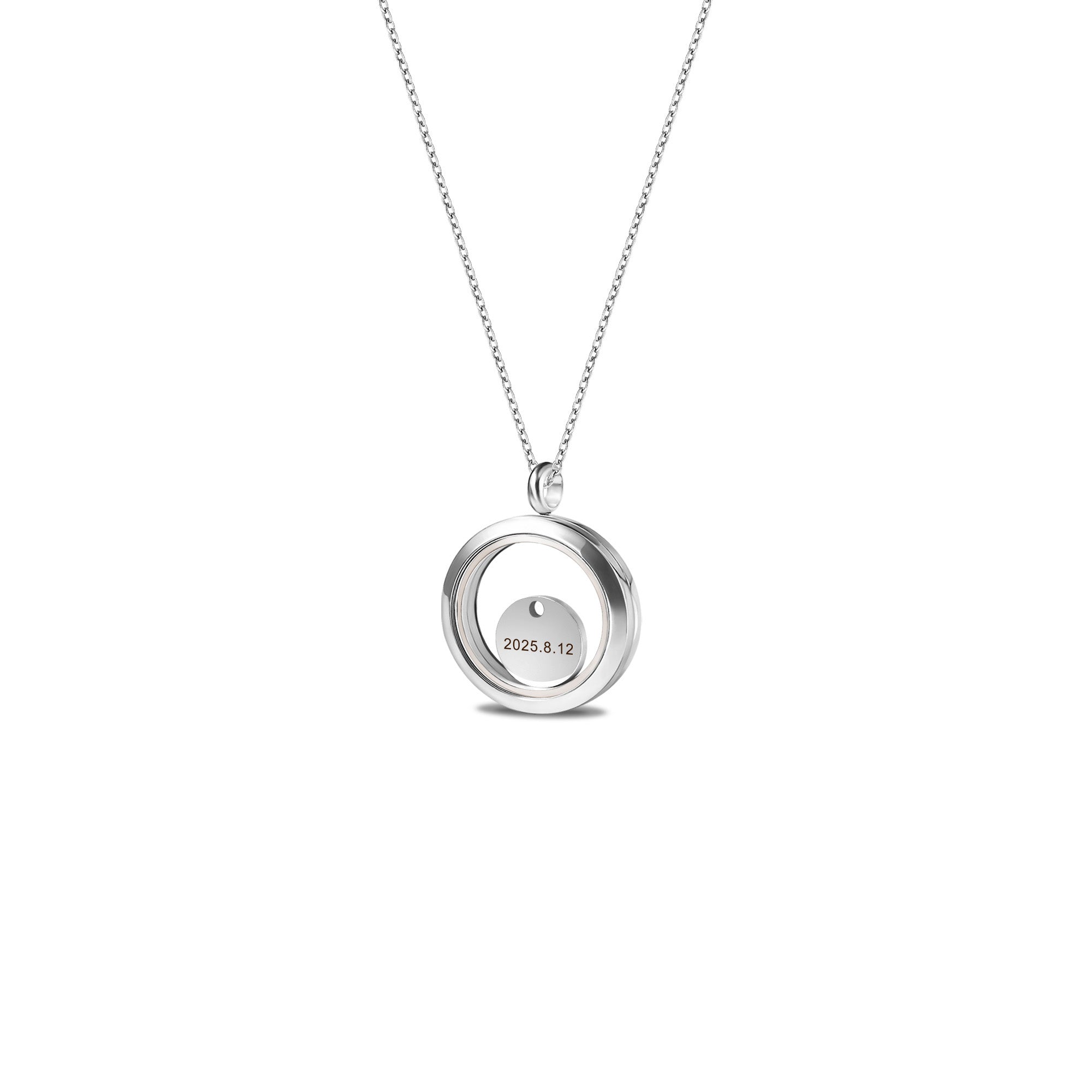 Personalized Charm Locket Pet Memorial Necklace