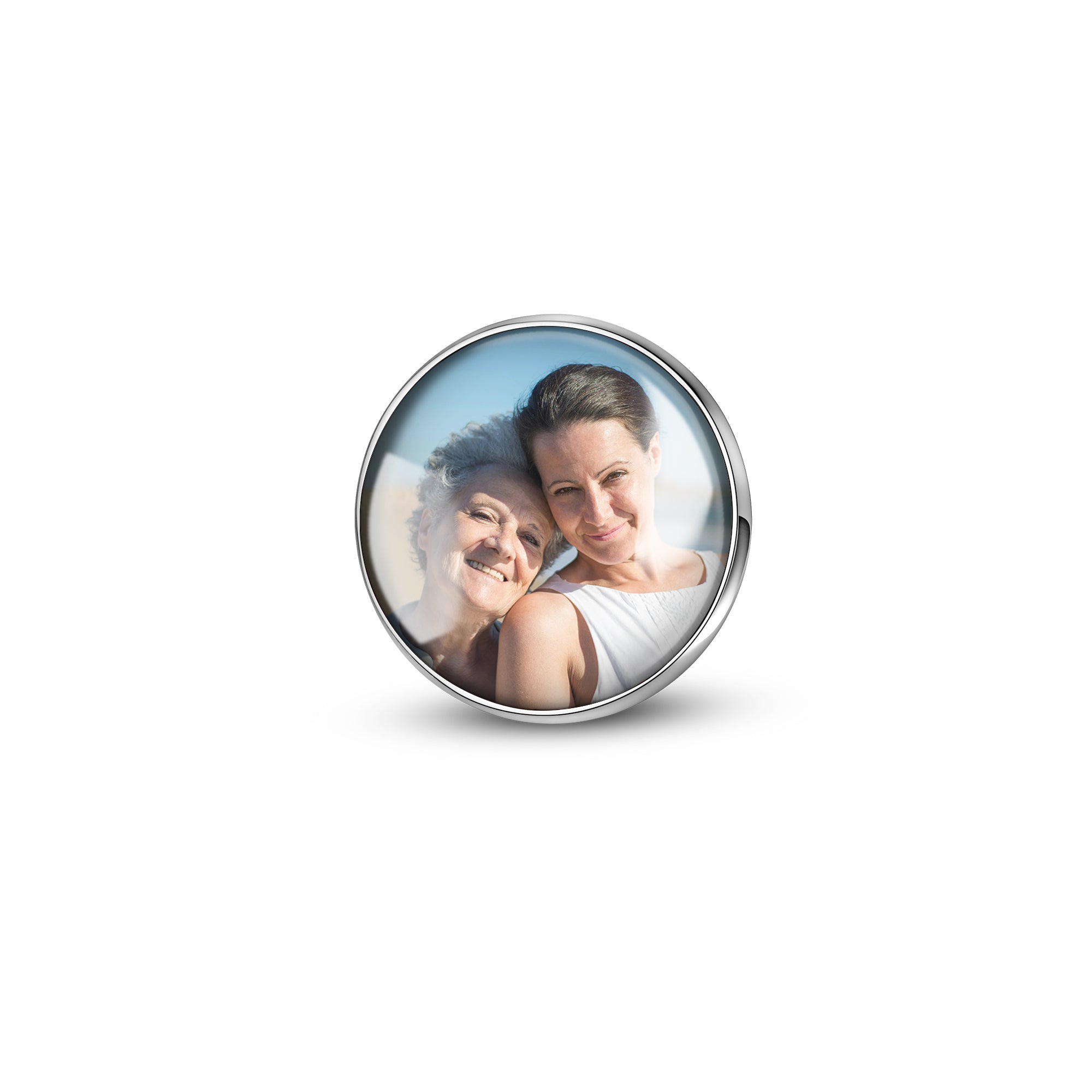 Custom Round Photo Pin