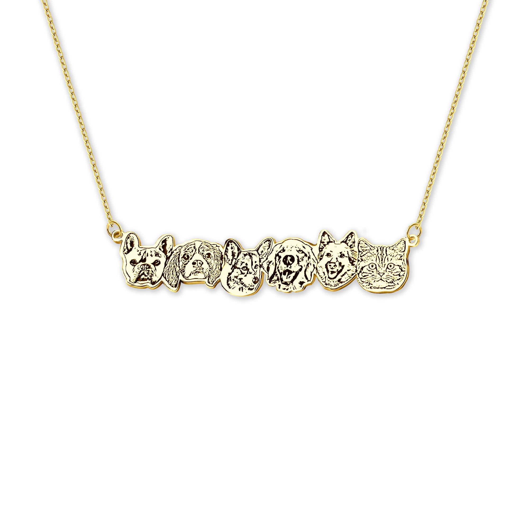 Pet Portrait Necklace