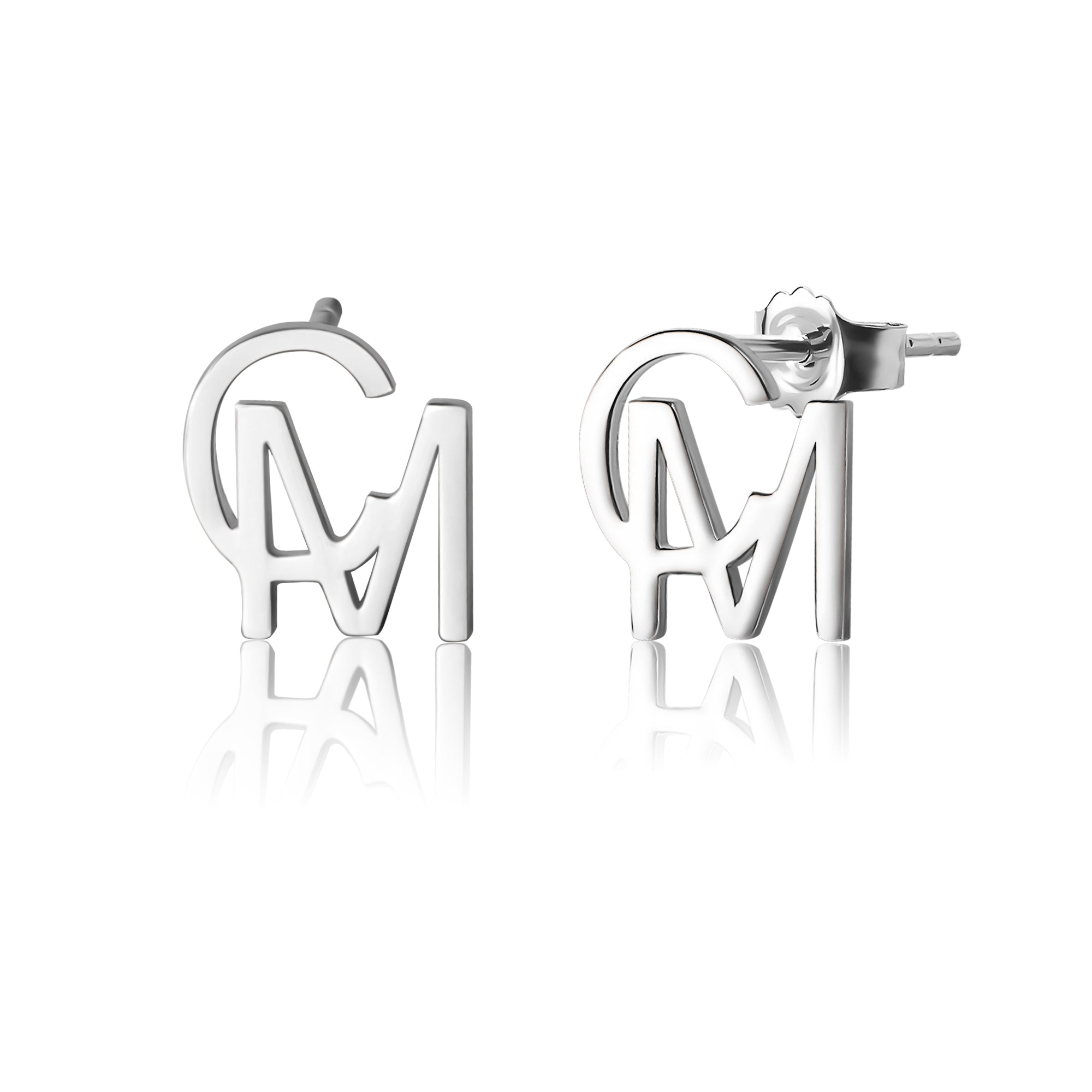 Personalized 2 Initial Earrings