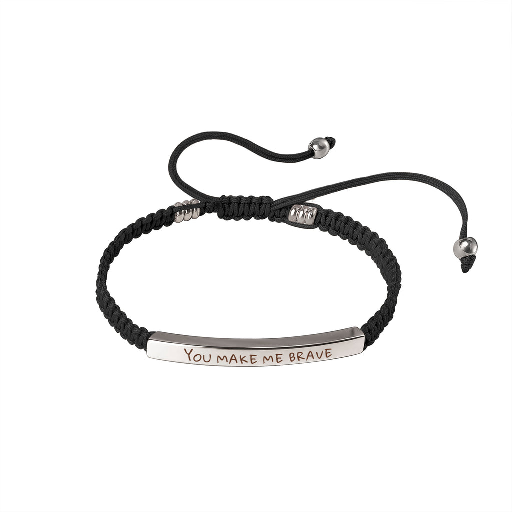 Braided Curved Tube Bracelet