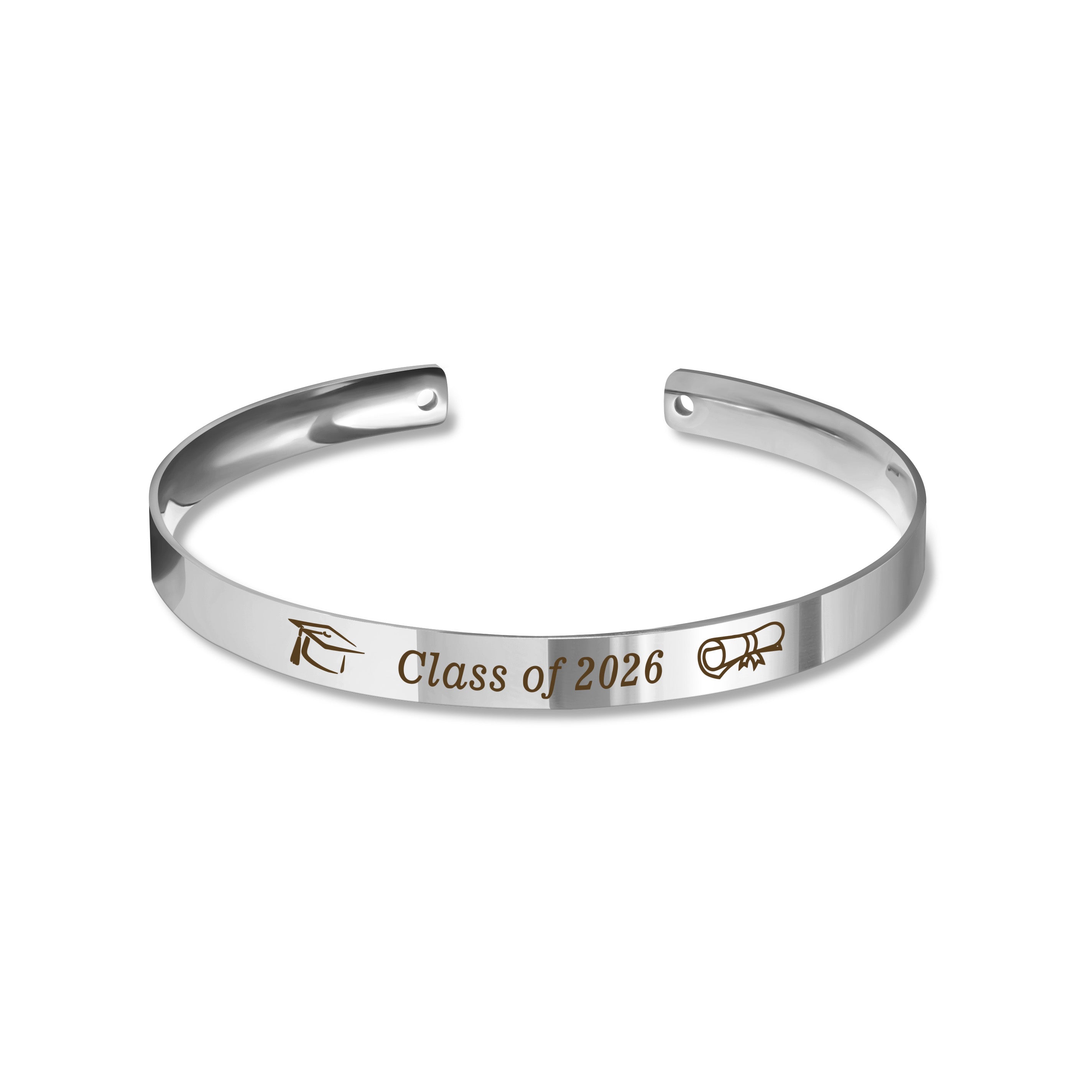 6mm Graduation Cuff Bangle