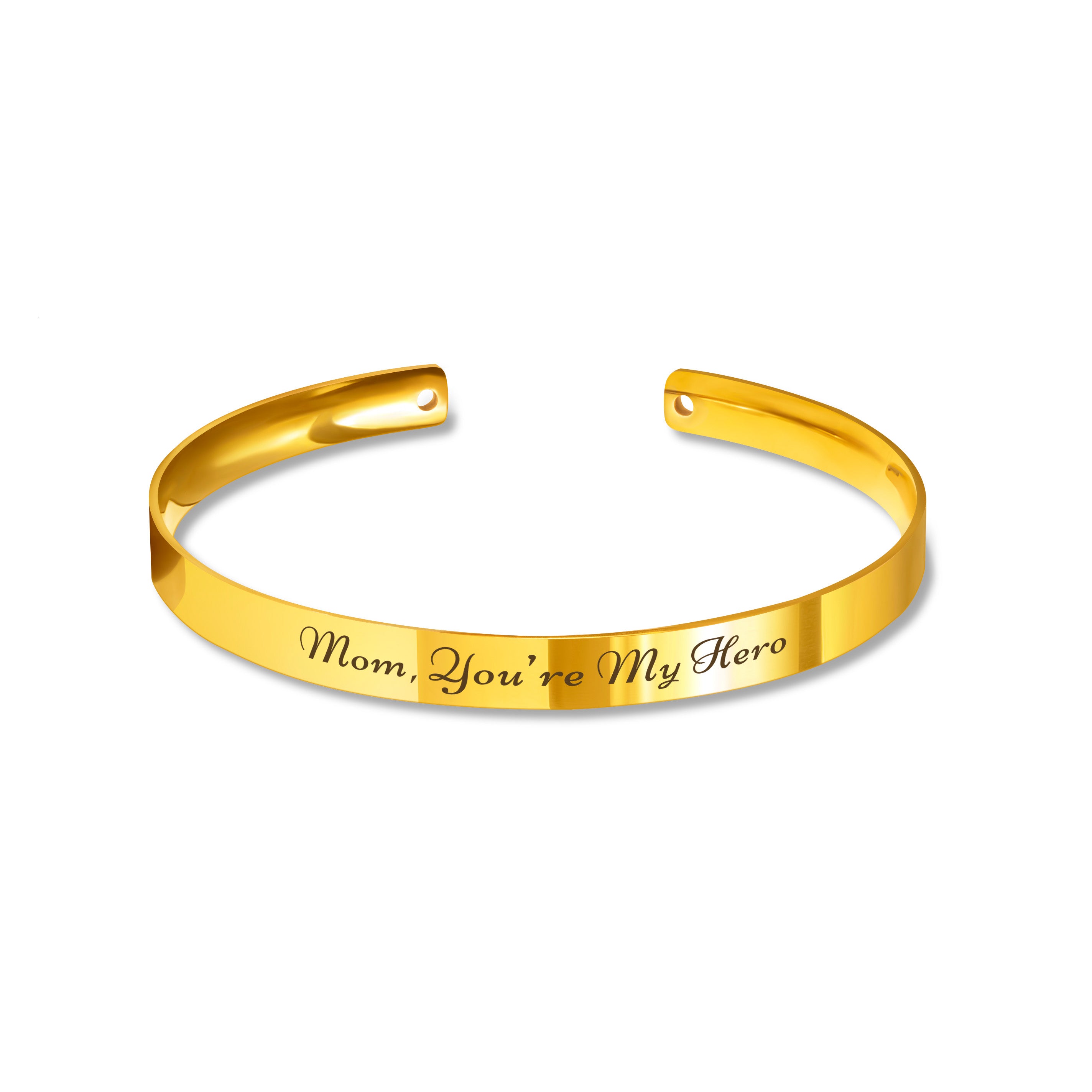Custom Memorial Cuff Bangle – Remembrance Keepsake