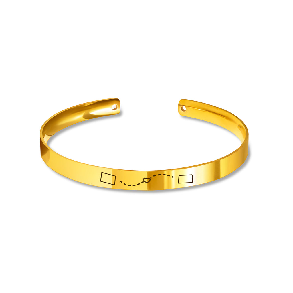 Long Distance Cuff Bangle