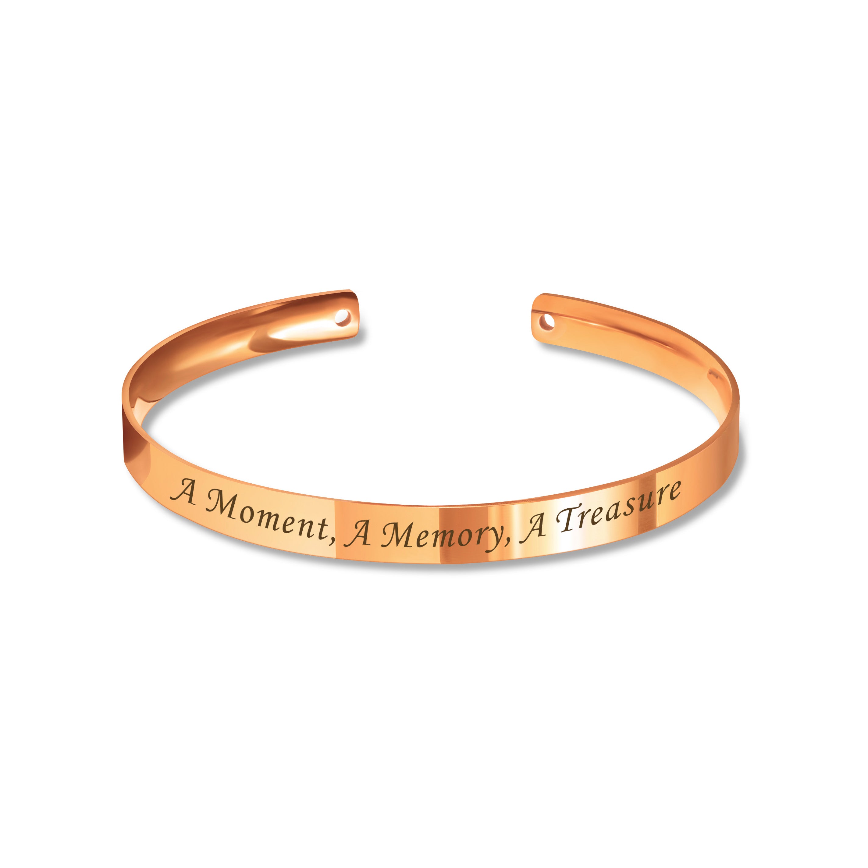 Custom Memorial Cuff Bangle – Remembrance Keepsake