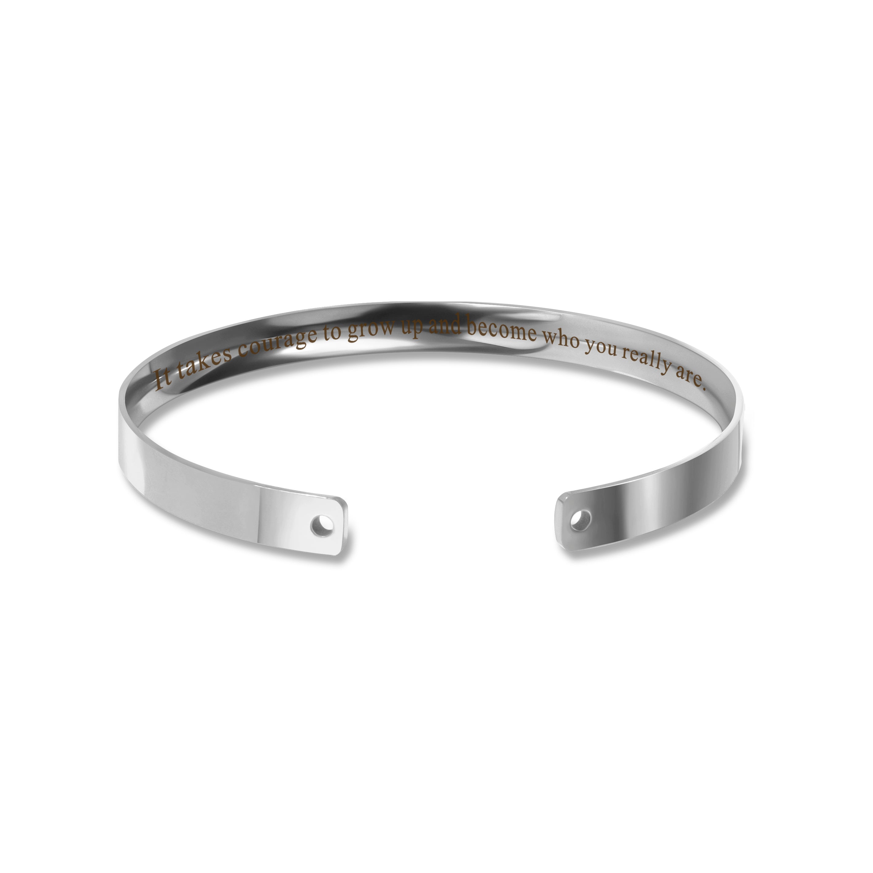 Motivational Graduation Cuff Bangle