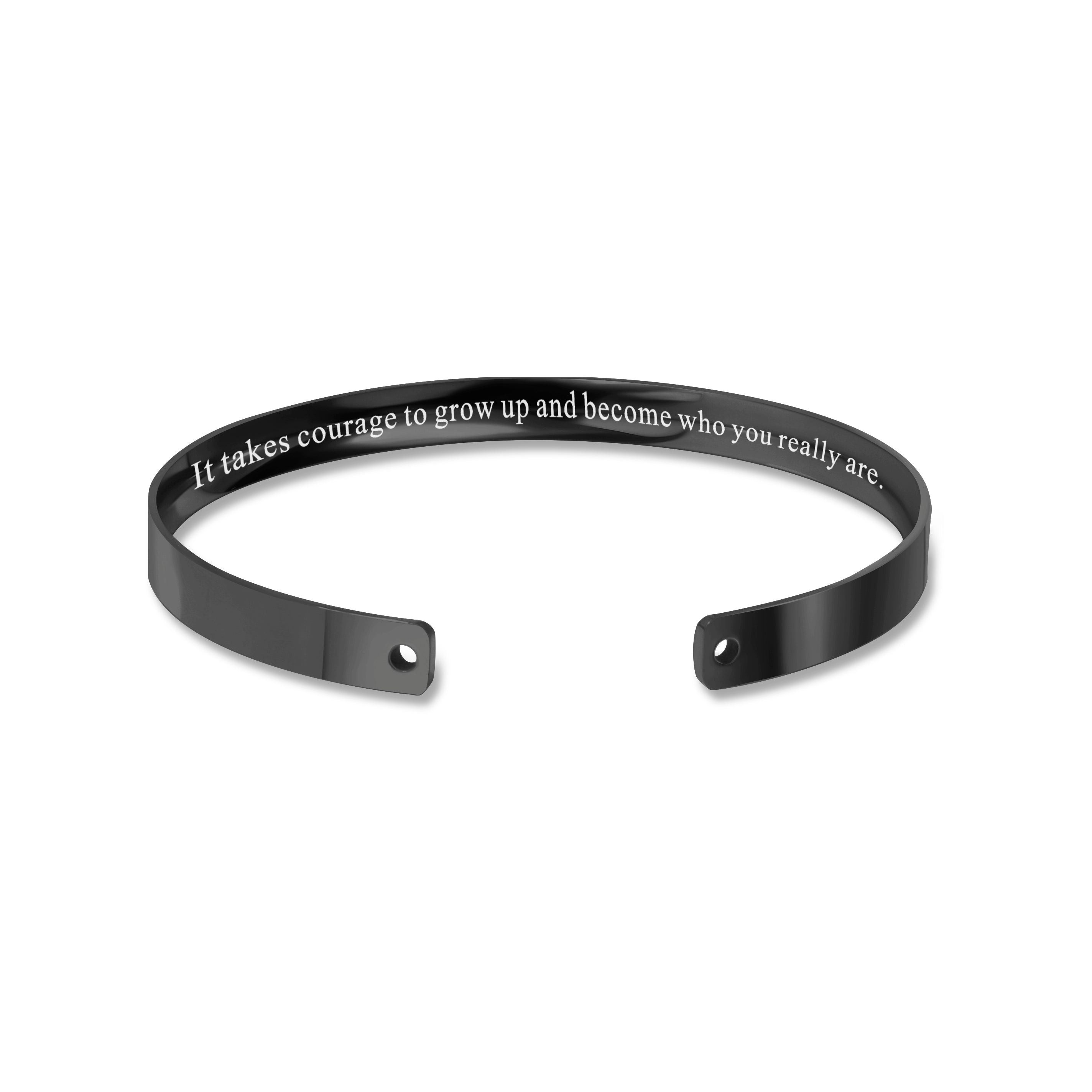Motivational Graduation Cuff Bangle