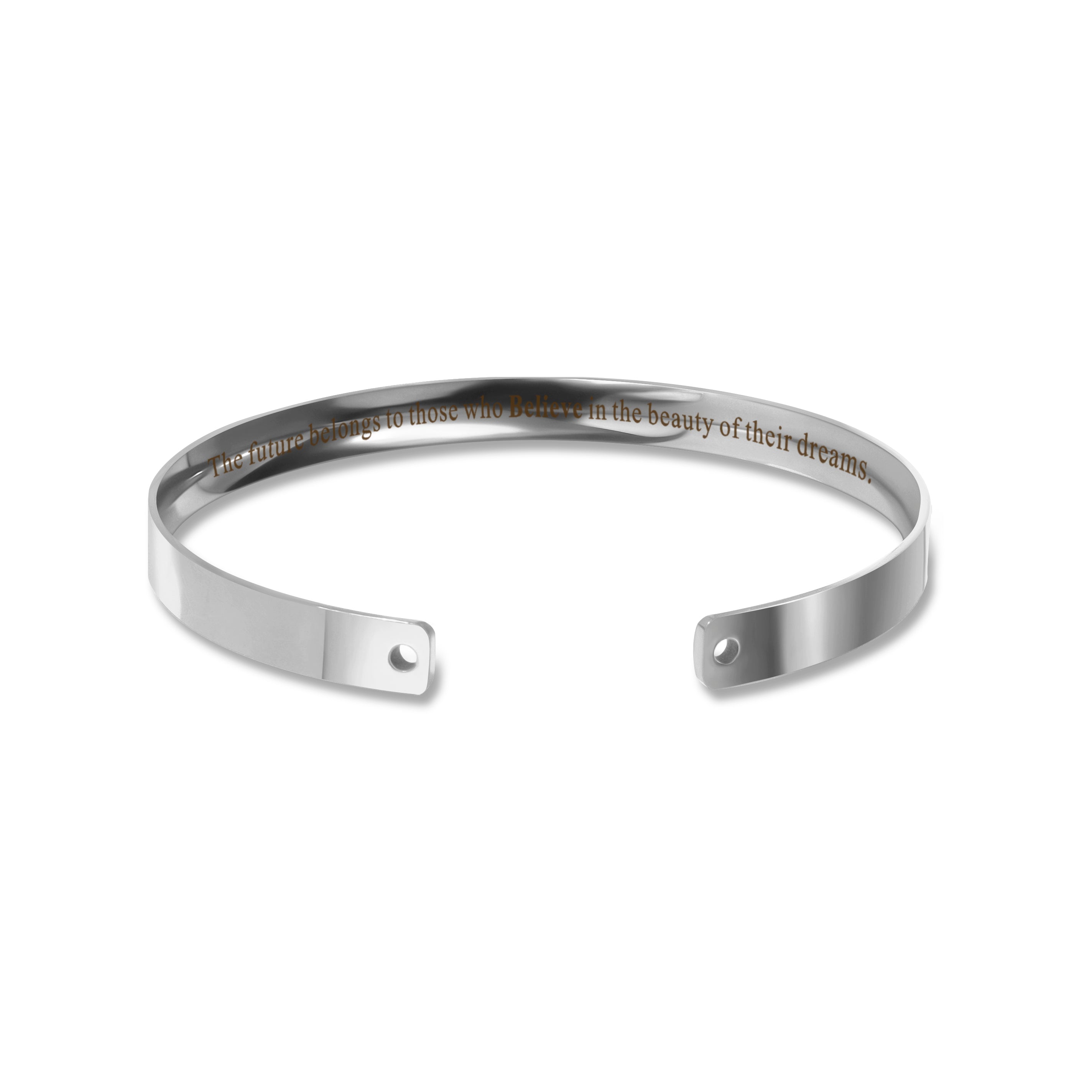 Motivational Graduation Cuff Bangle