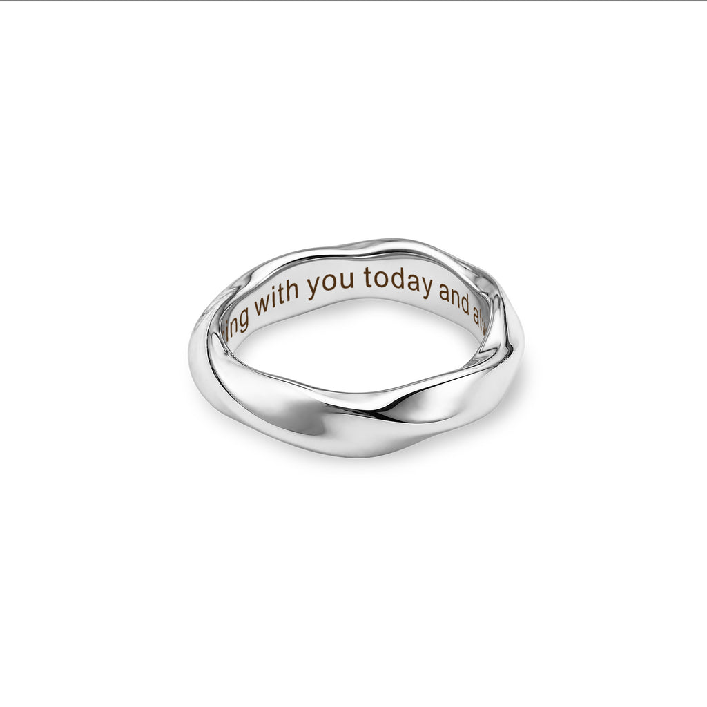 Personalized Twisted Ring