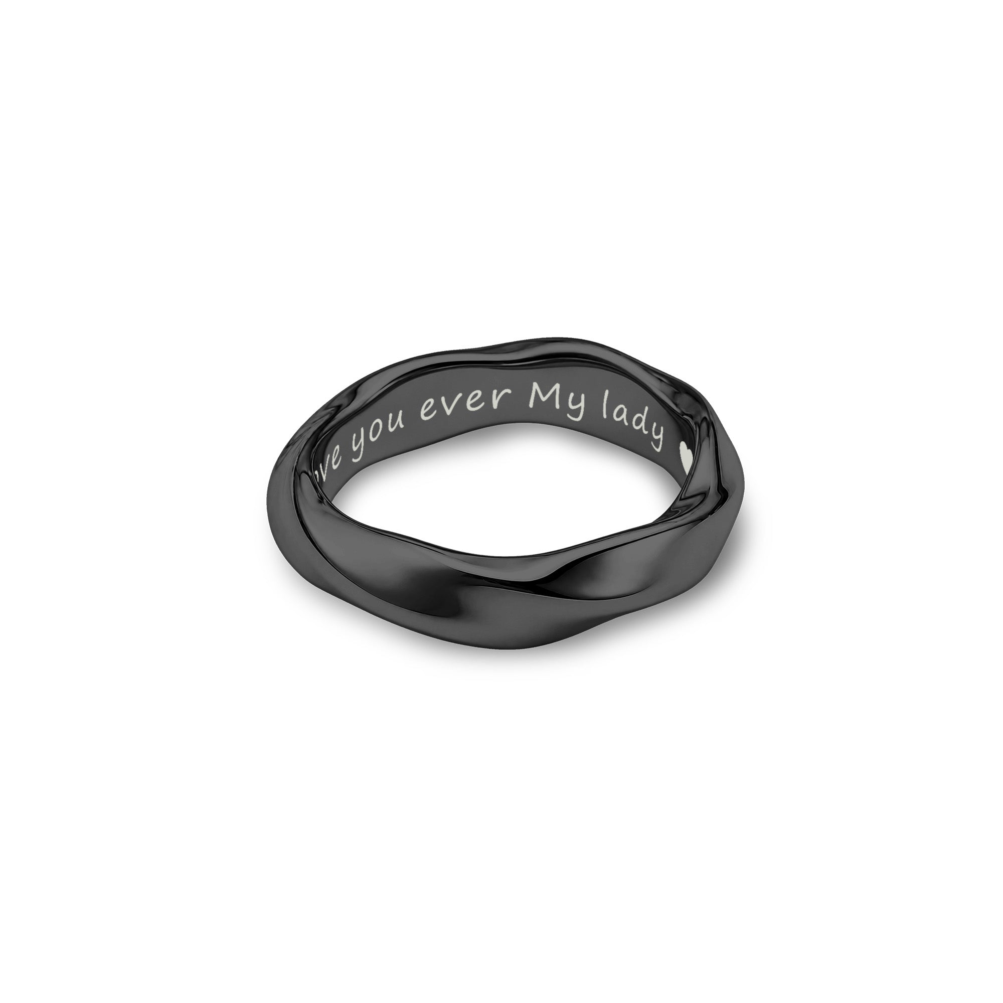 Personalized Twisted Ring
