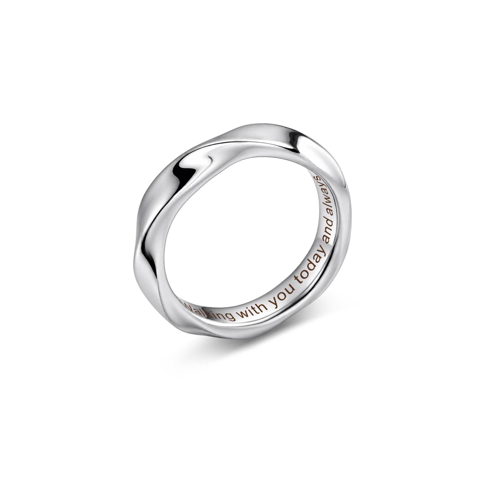 Personalized Twisted Ring