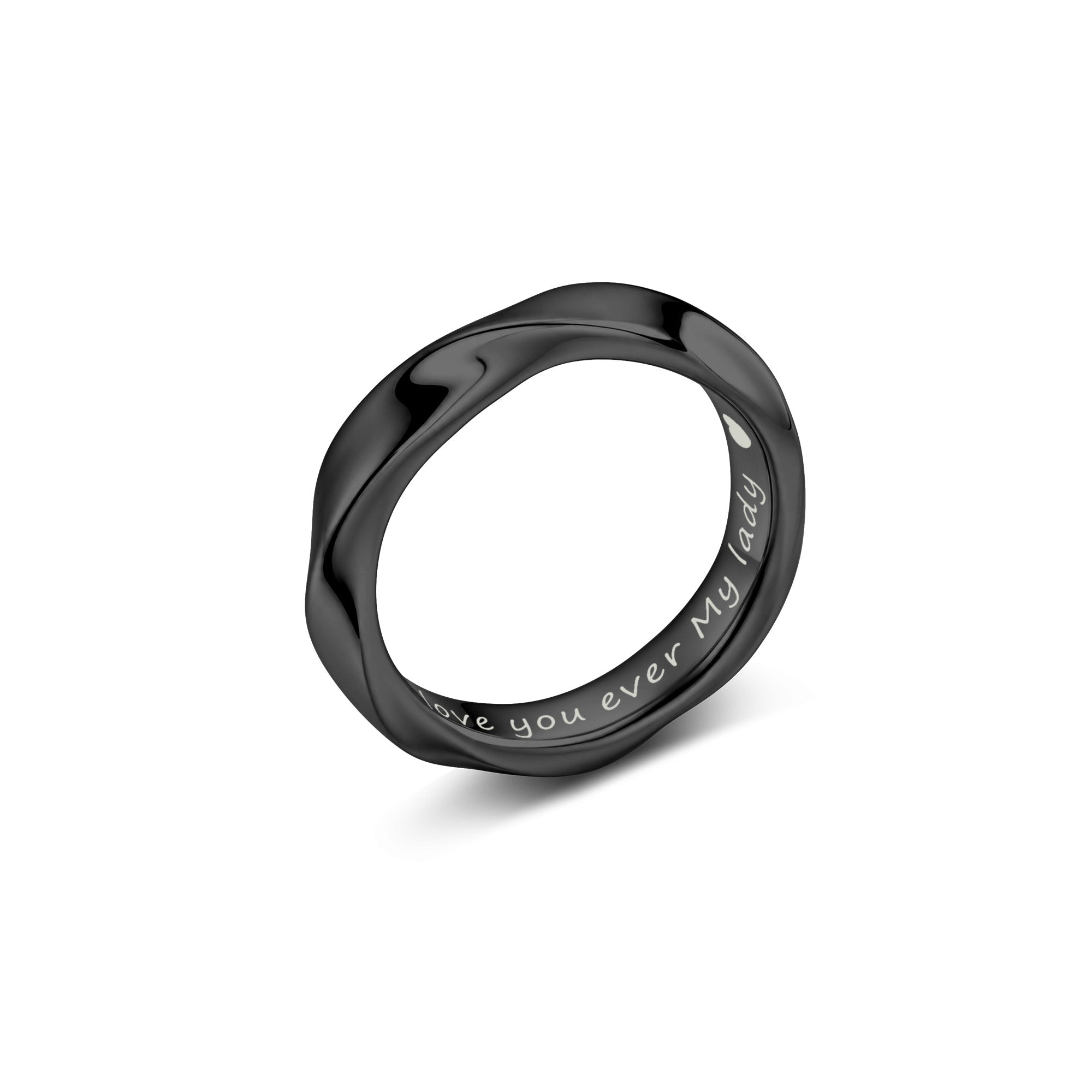Personalized Twisted Ring