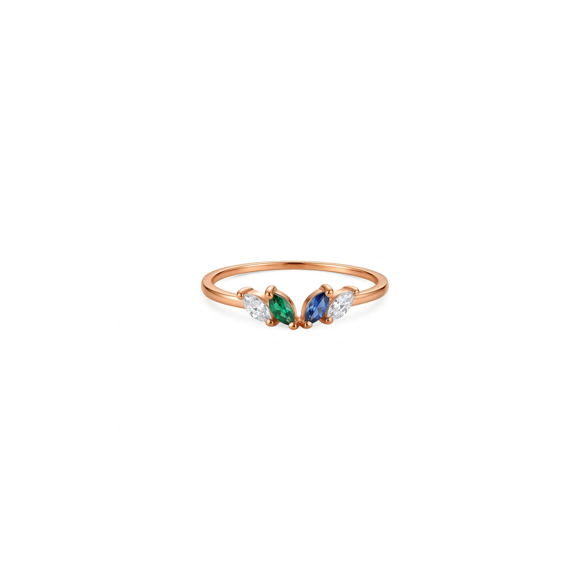 Marquise Birthstone Ring