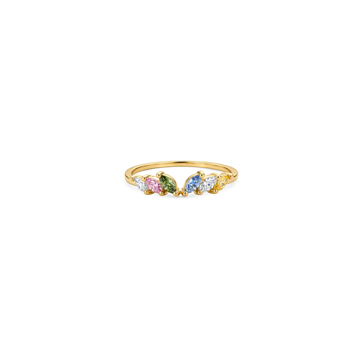 Marquise Birthstone Ring