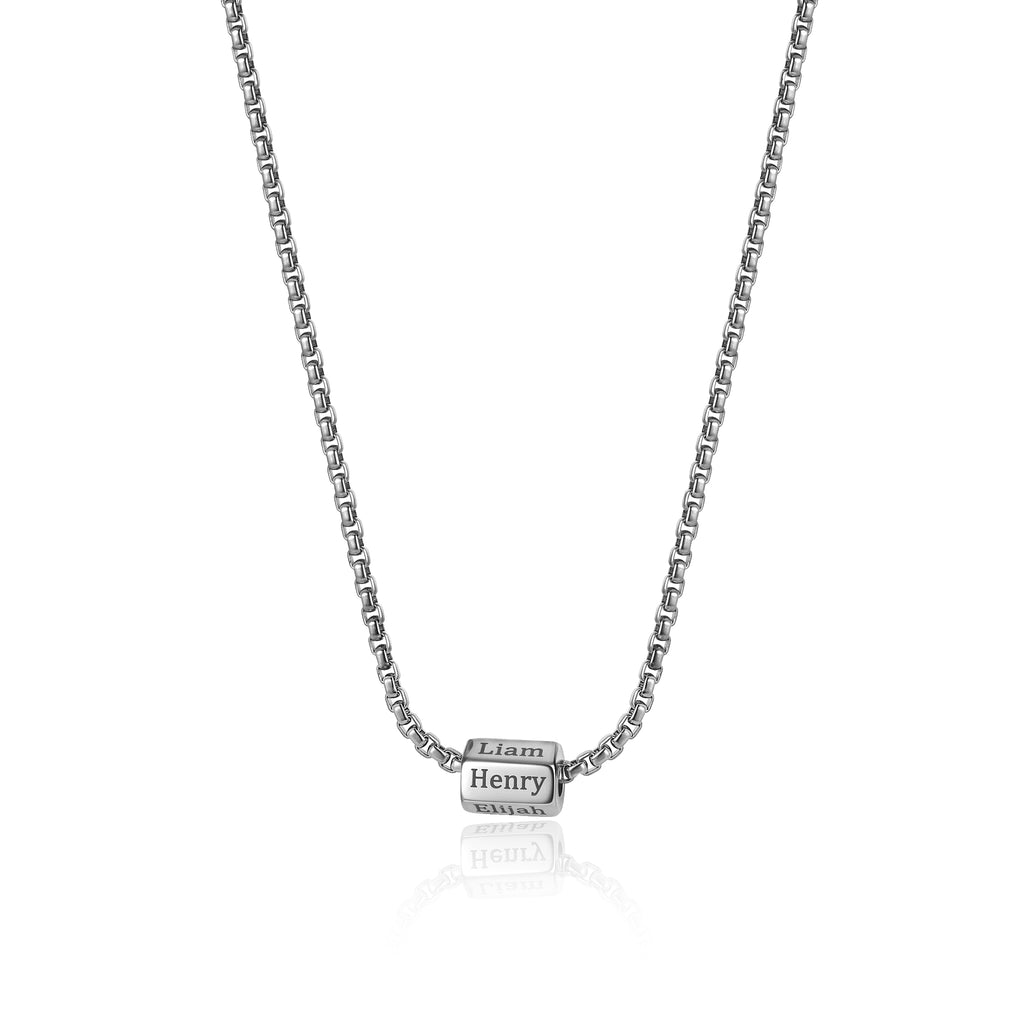 Personalized Names Hexagonal Necklace