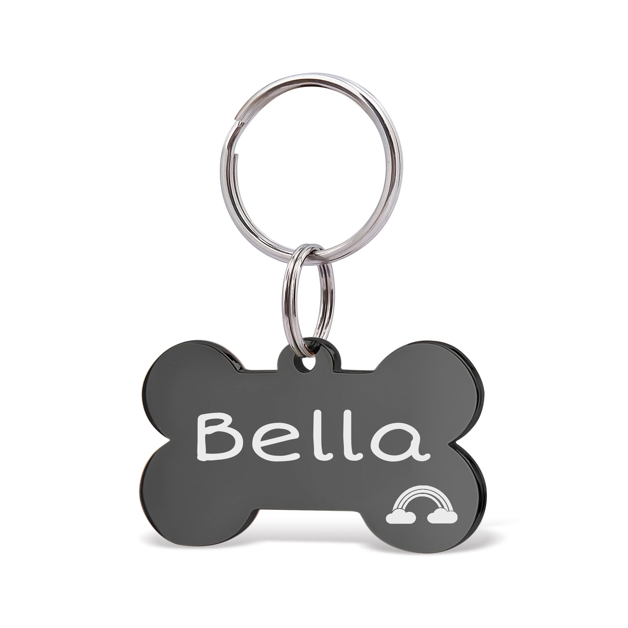 Dog Bone Pet ID Dog Tag