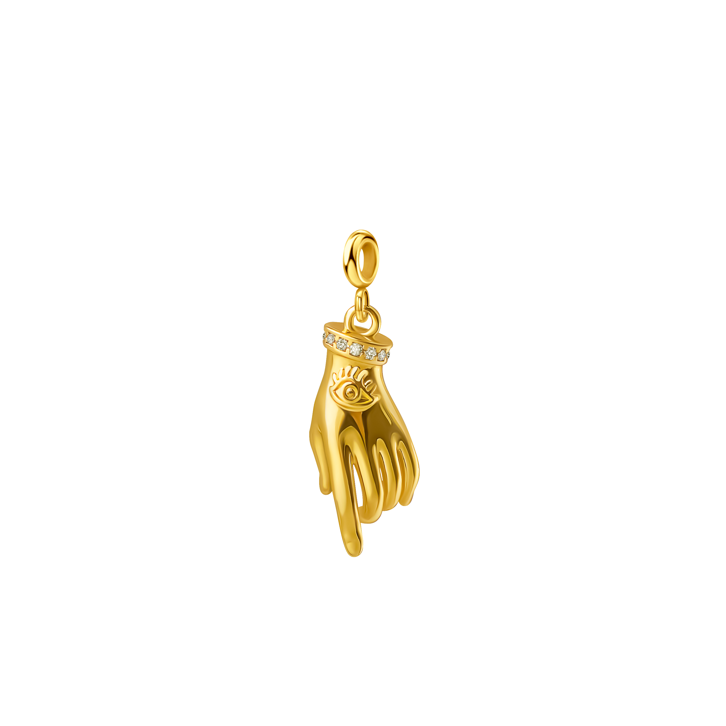 Gold Brass Charms