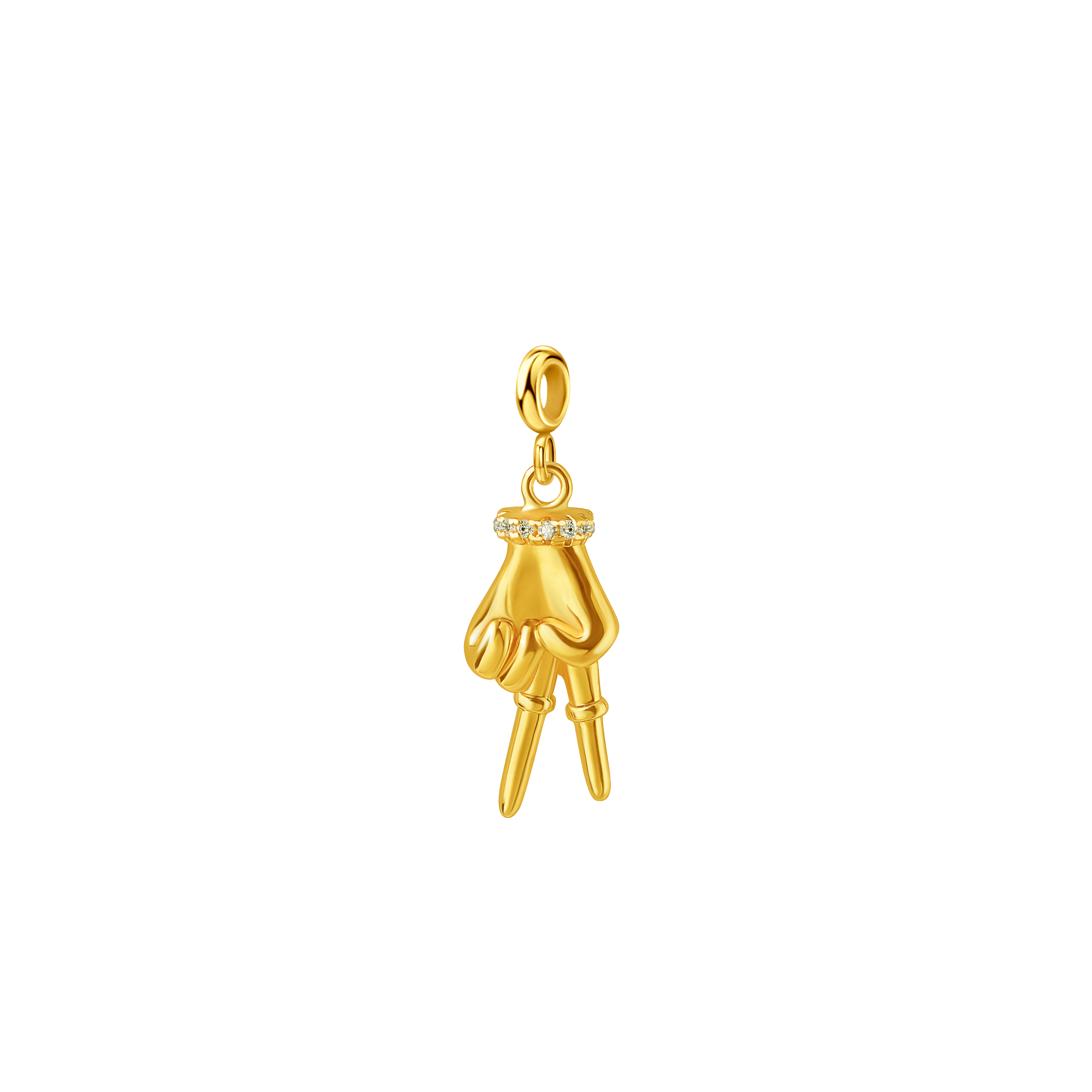 Gold Brass Charms