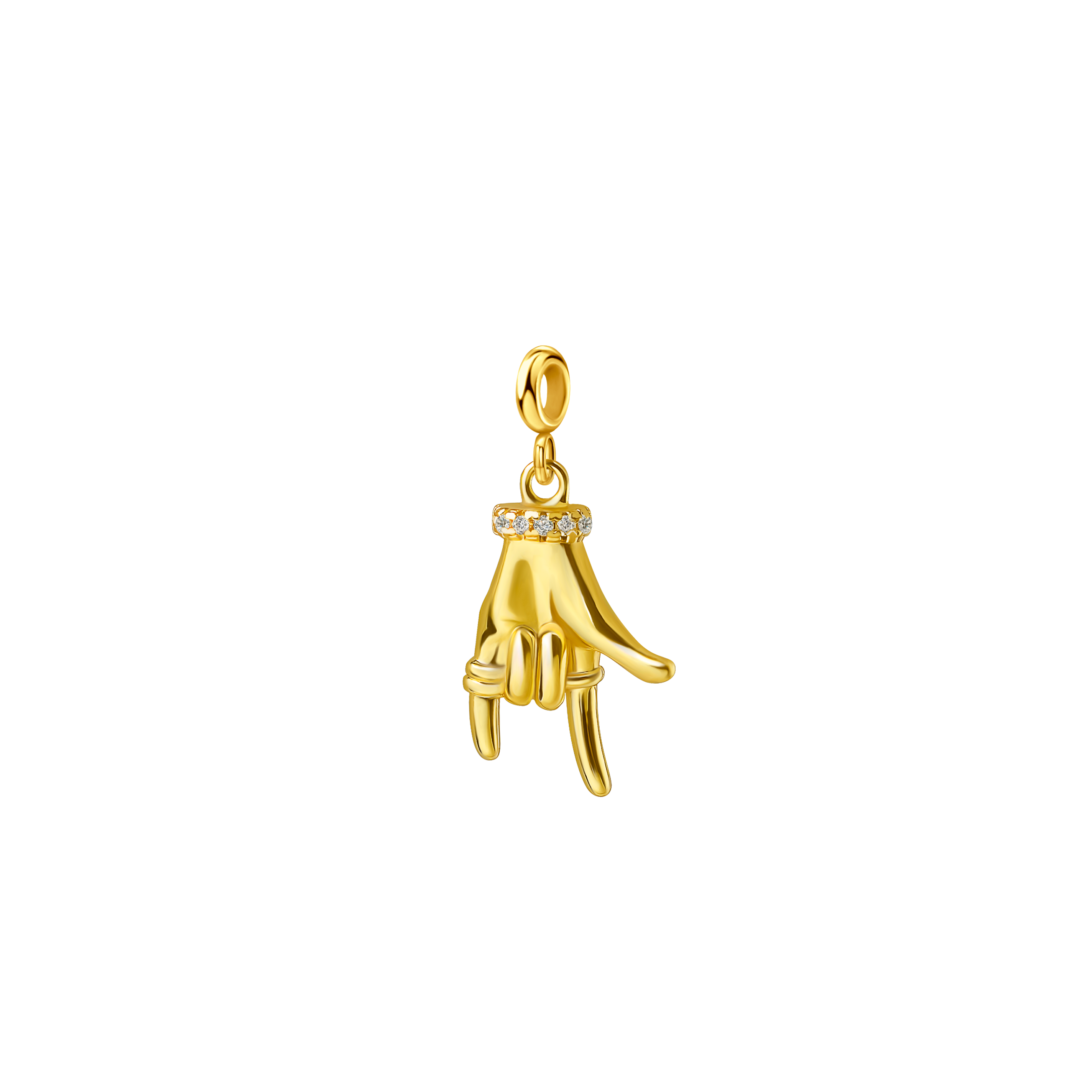 Gold Brass Charms