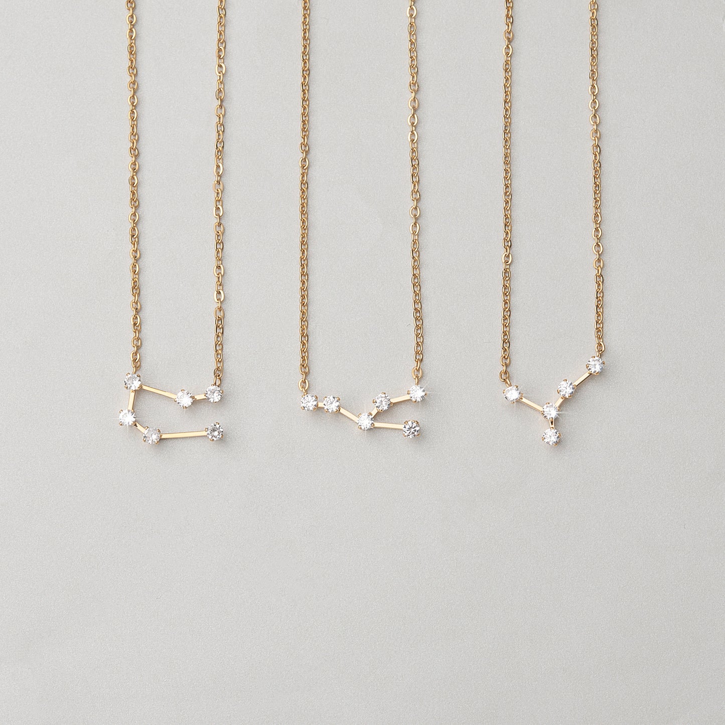 Women's Zodiac Constellation Astrology Necklace