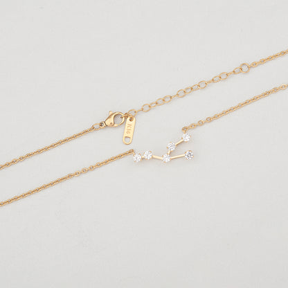 Women's Zodiac Constellation Astrology Necklace