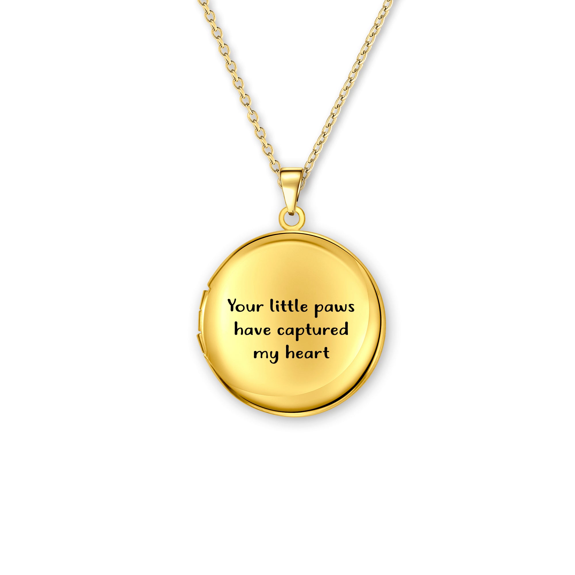Pet Photo Locket Necklace