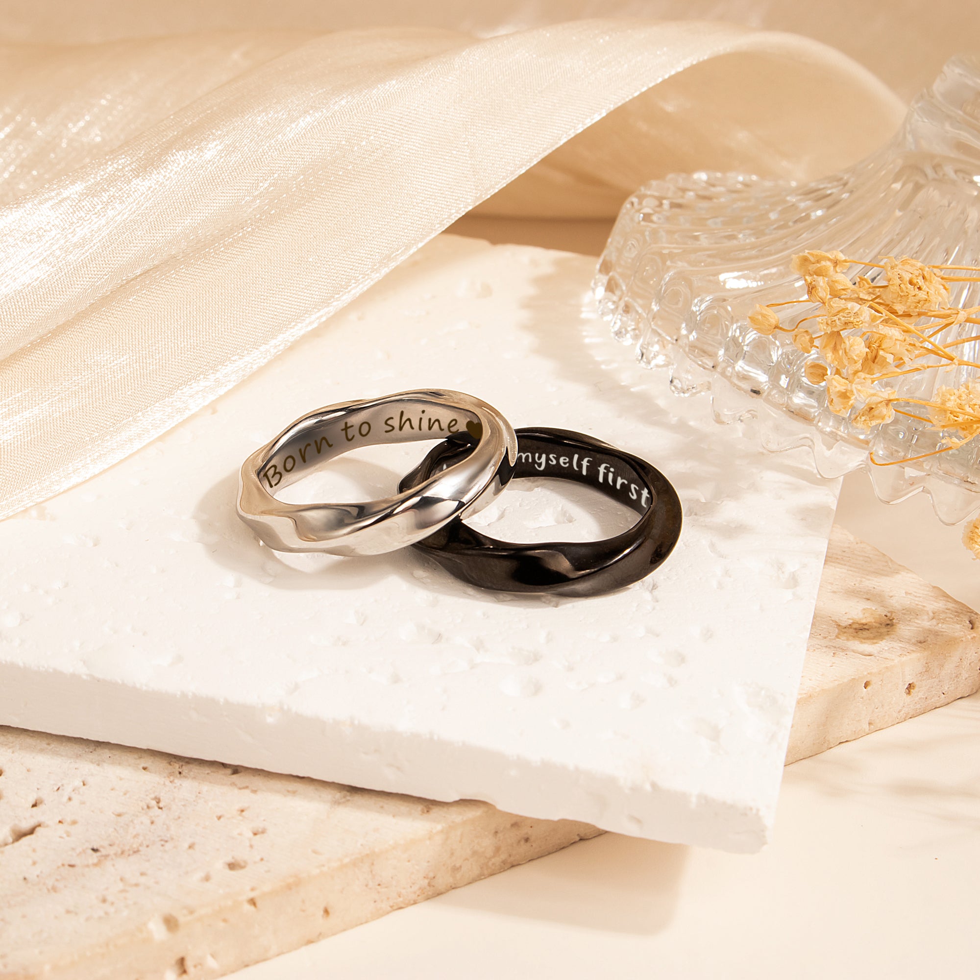 Personalized Twisted Ring