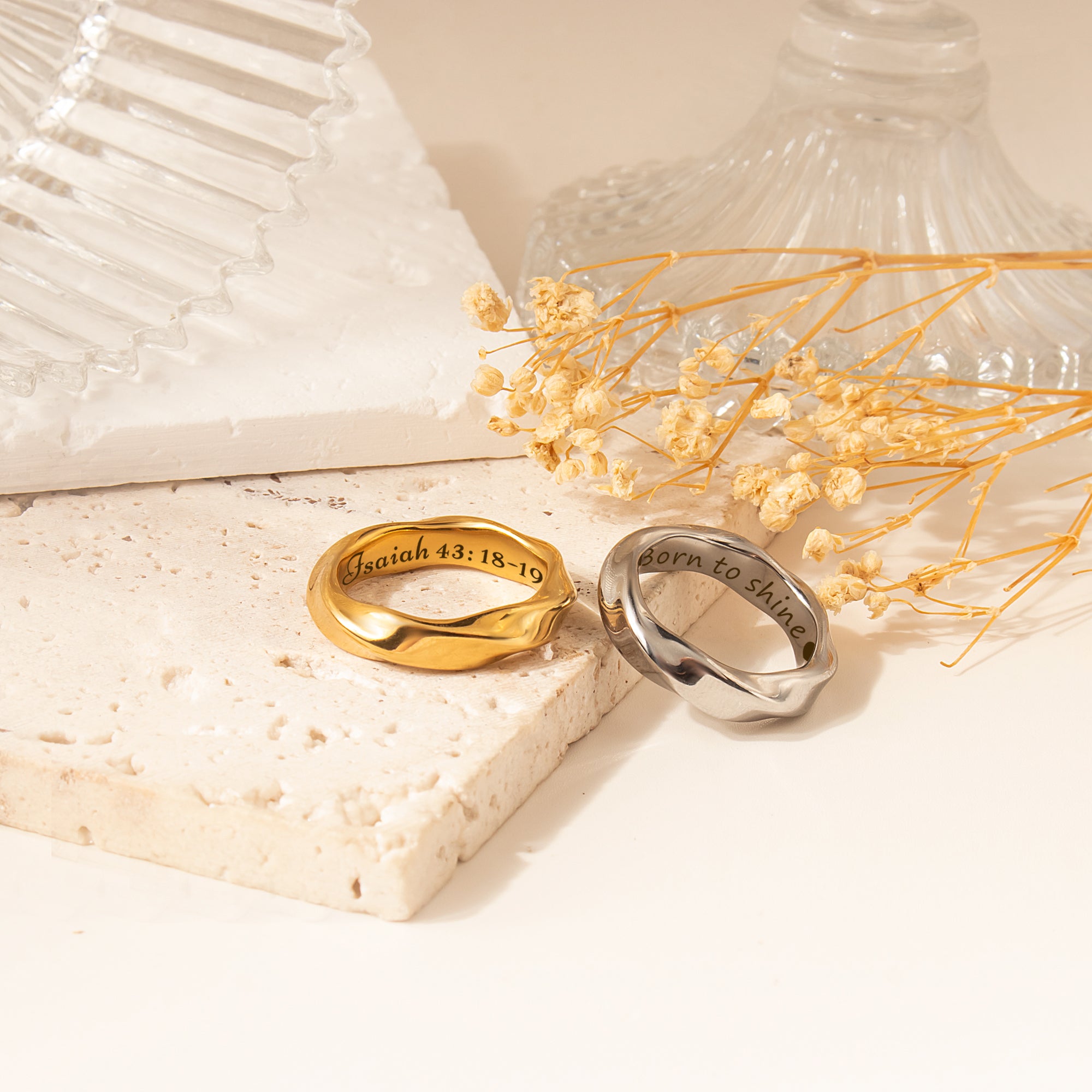 Personalized Twisted Ring