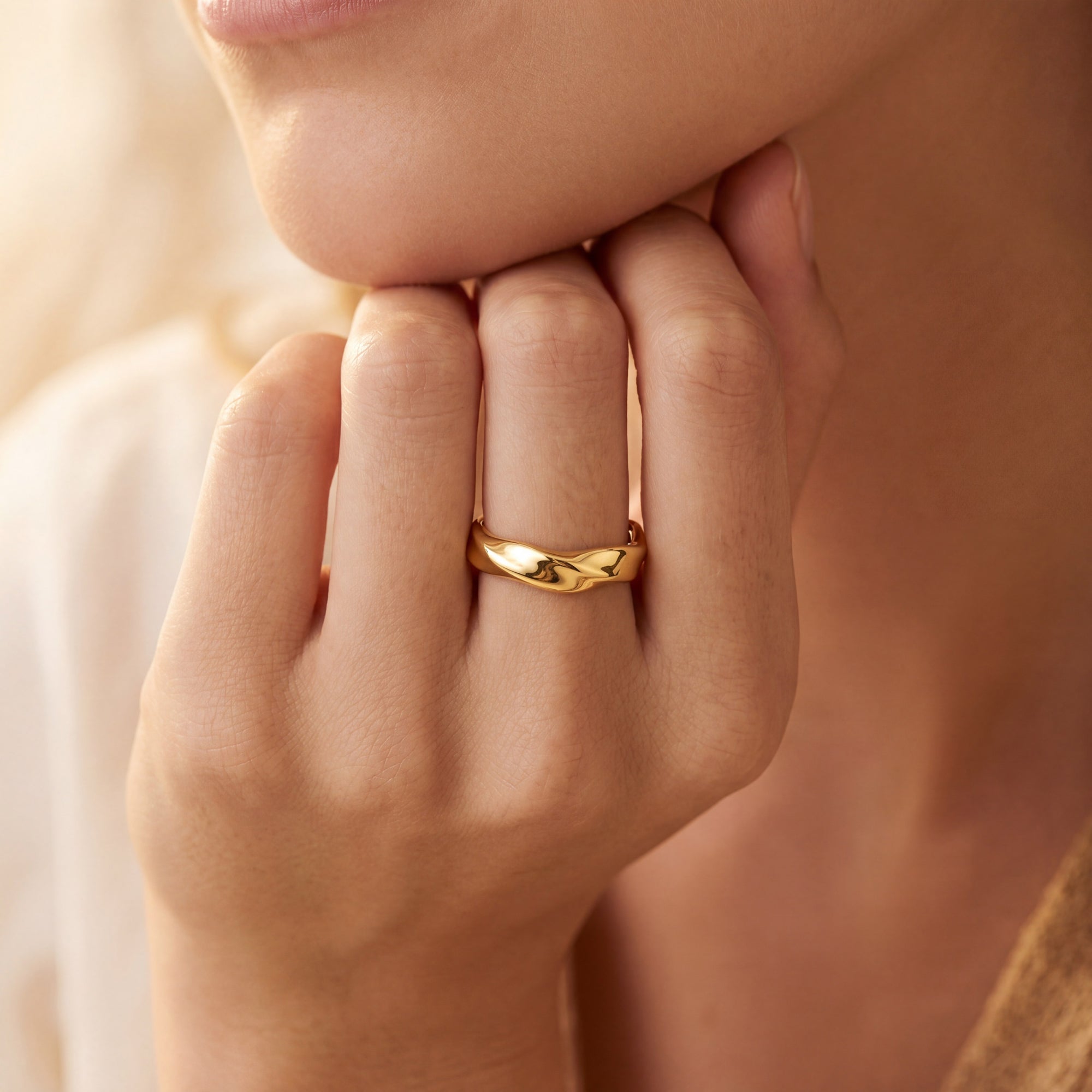 Personalized Twisted Ring