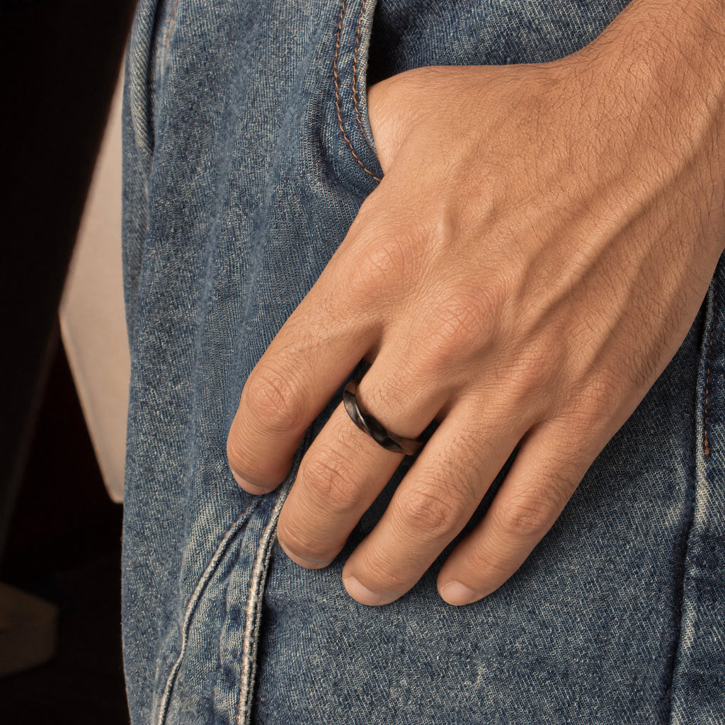 Personalized Twisted Ring