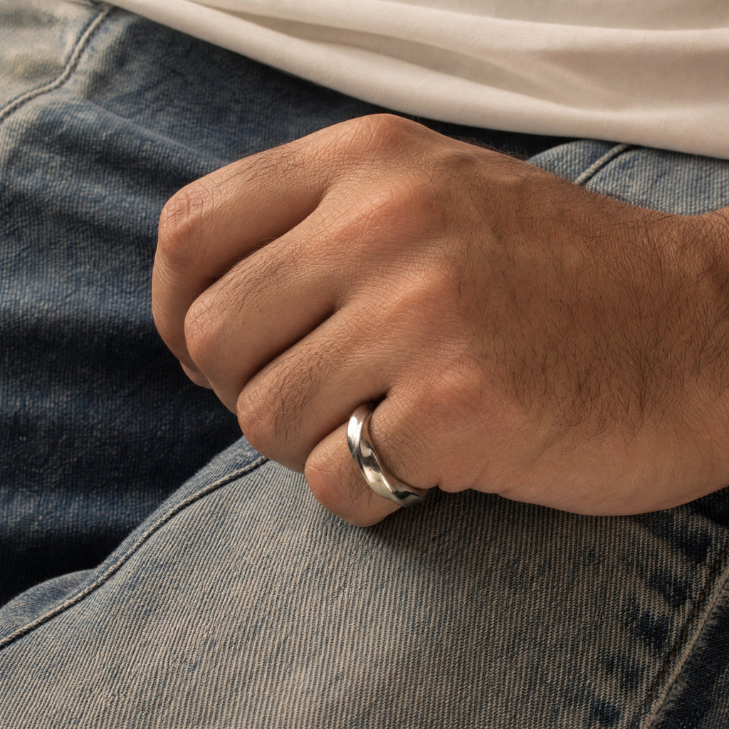 Personalized Twisted Ring