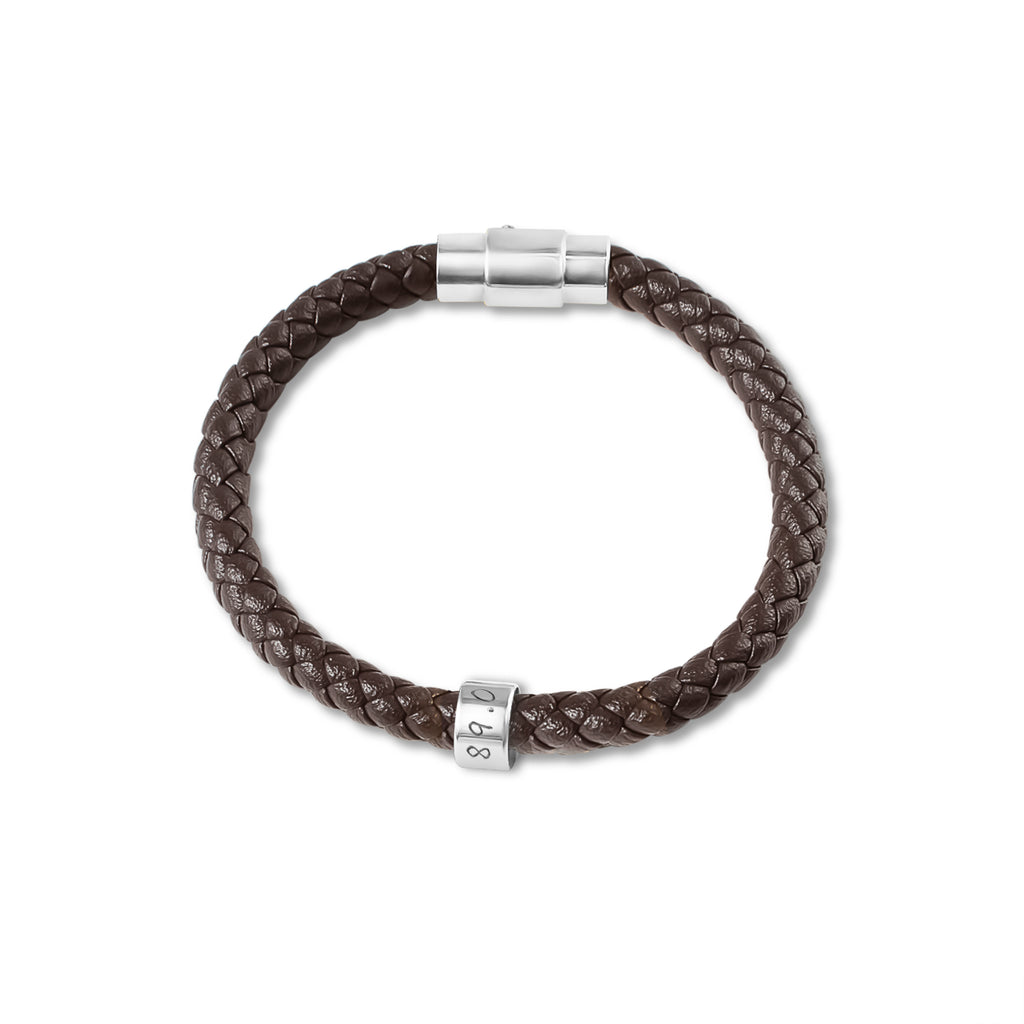 Custom Braided Rope Bead Bracelet