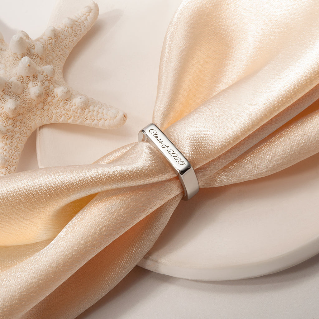 Custom Class Graduation Bar Ring