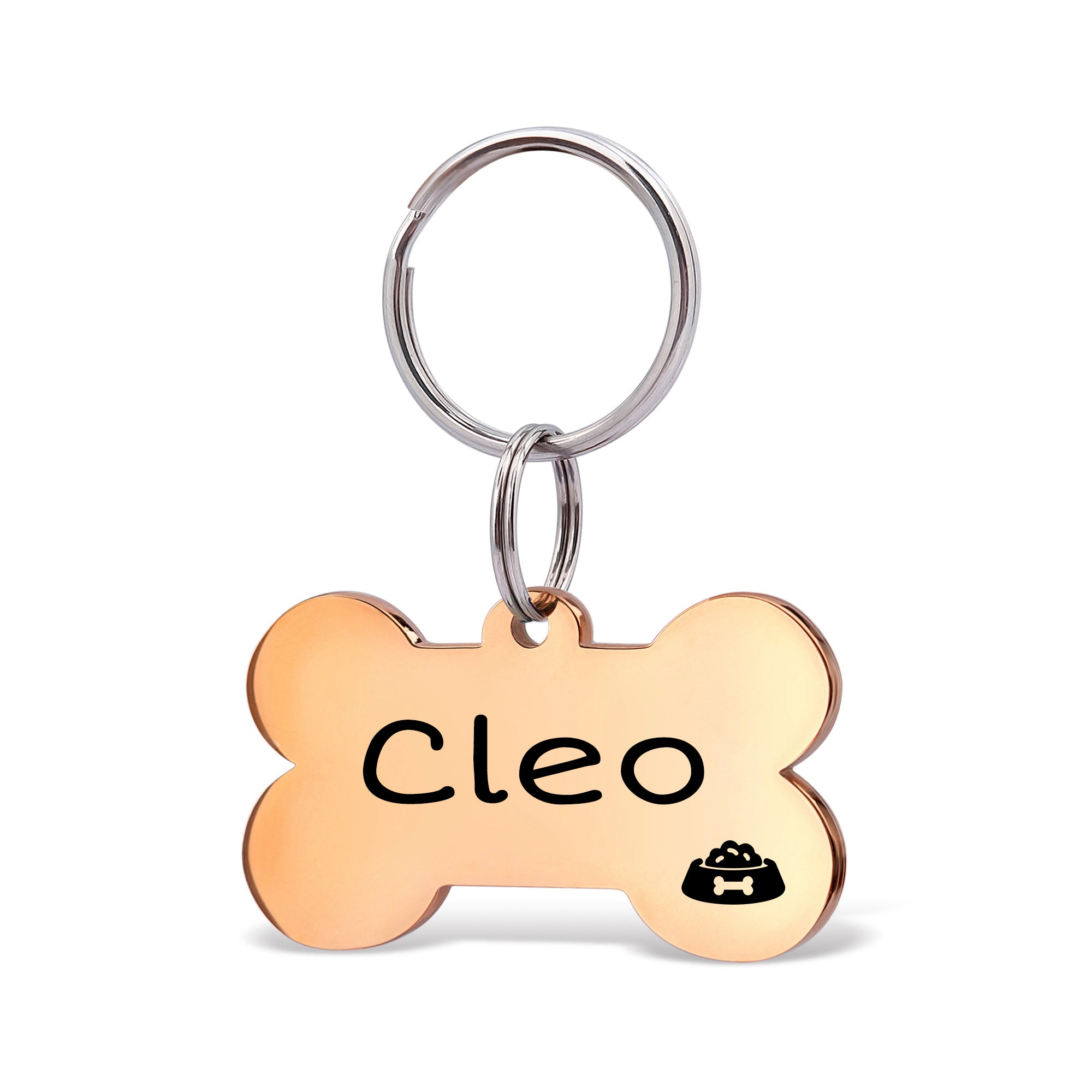 Dog Bone Pet ID Dog Tag