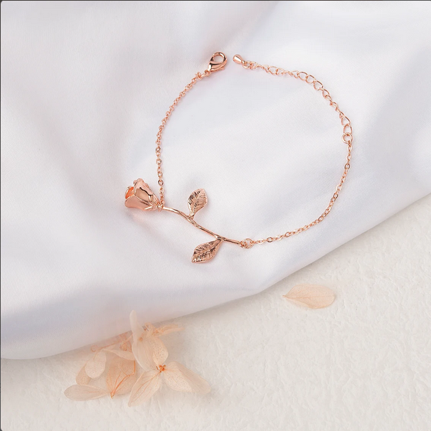 To My Beautiful Mom Rose Bracelet Jewelry Gift Set