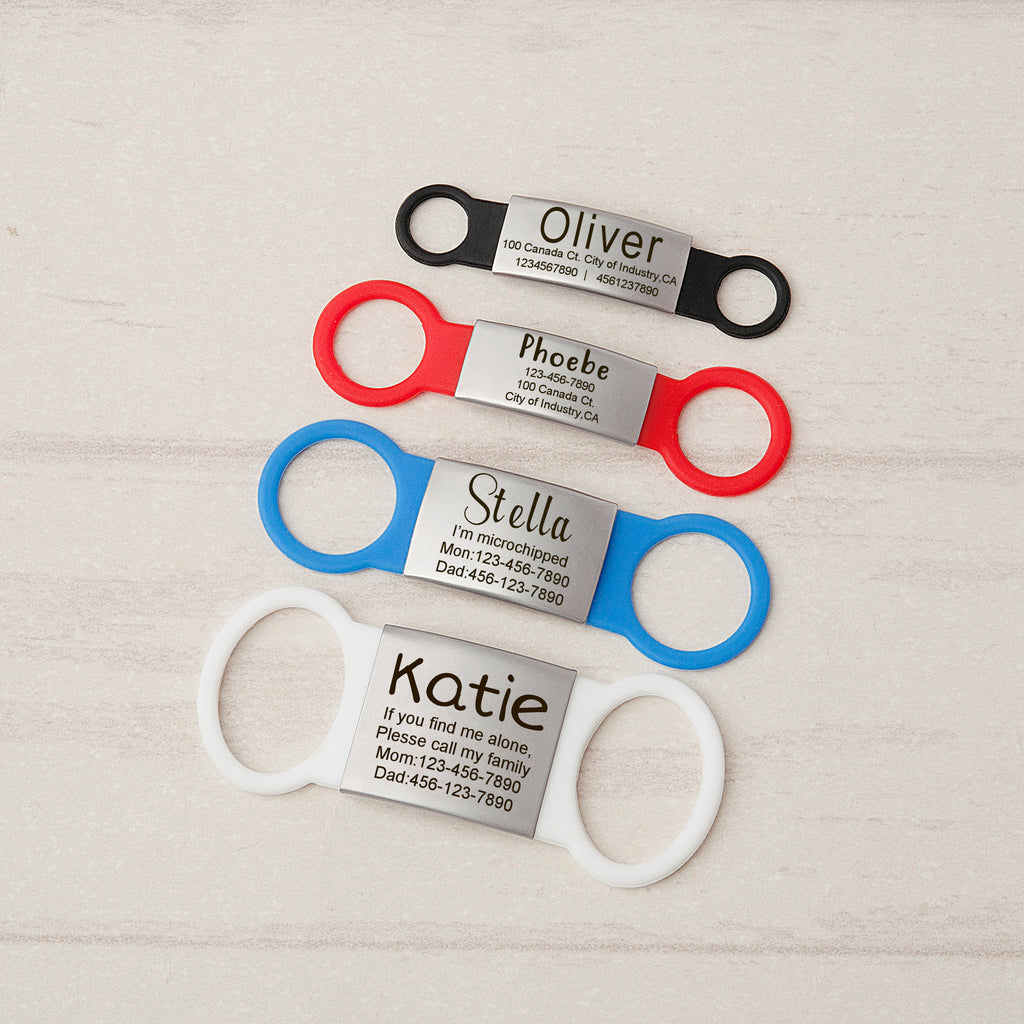 Silicon Slide On Pet Tag