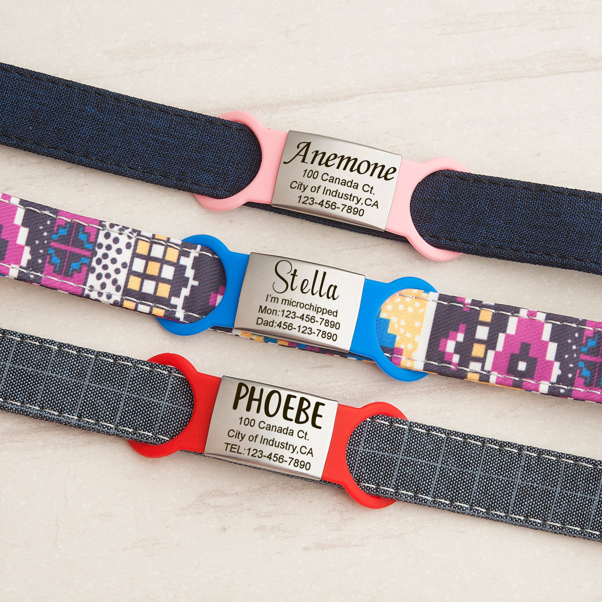 Silicon Slide On Pet Tag