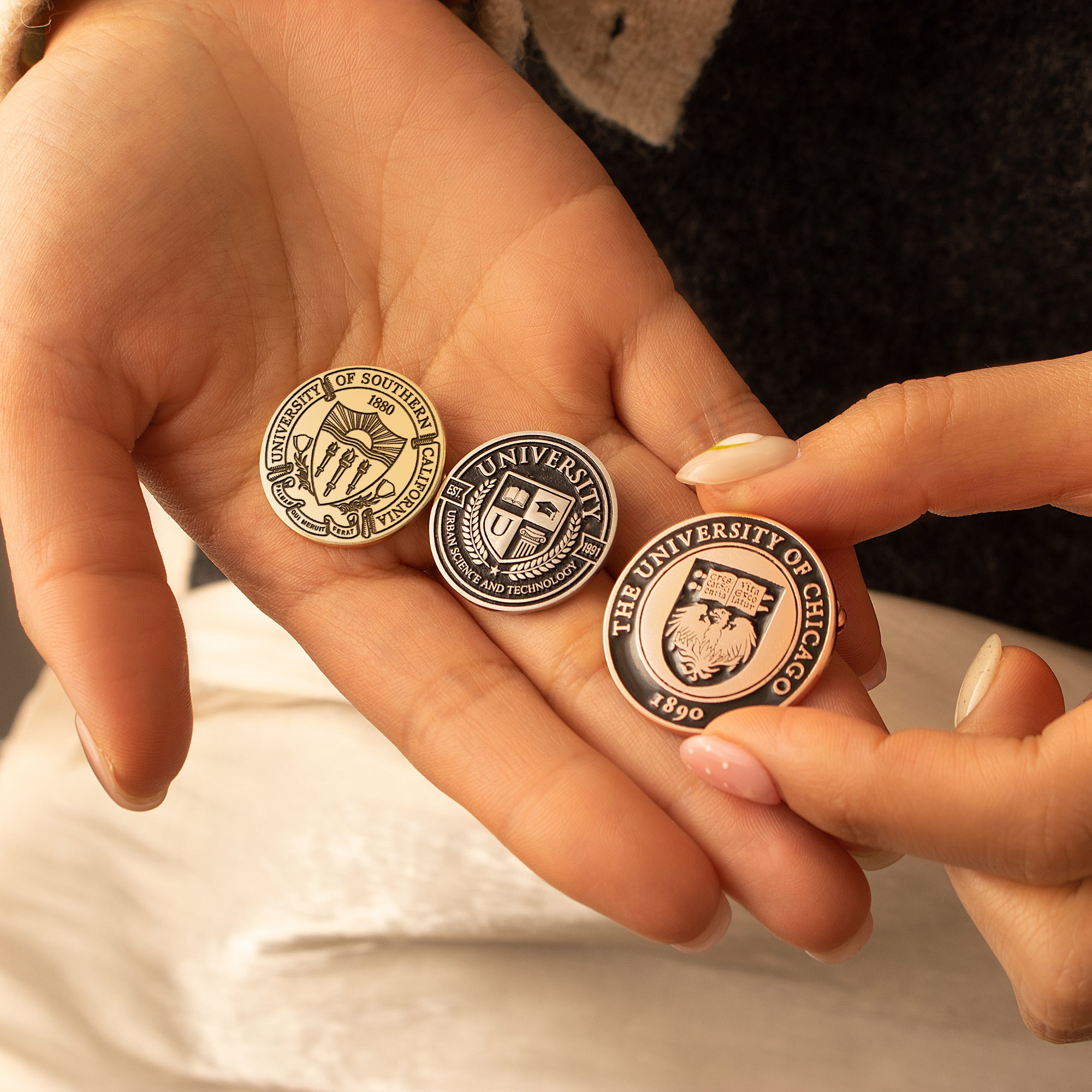 Customize Engraved Logo Pin