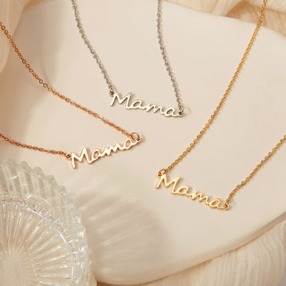 "To my Beautiful Mom" Mama Necklace Gift Set